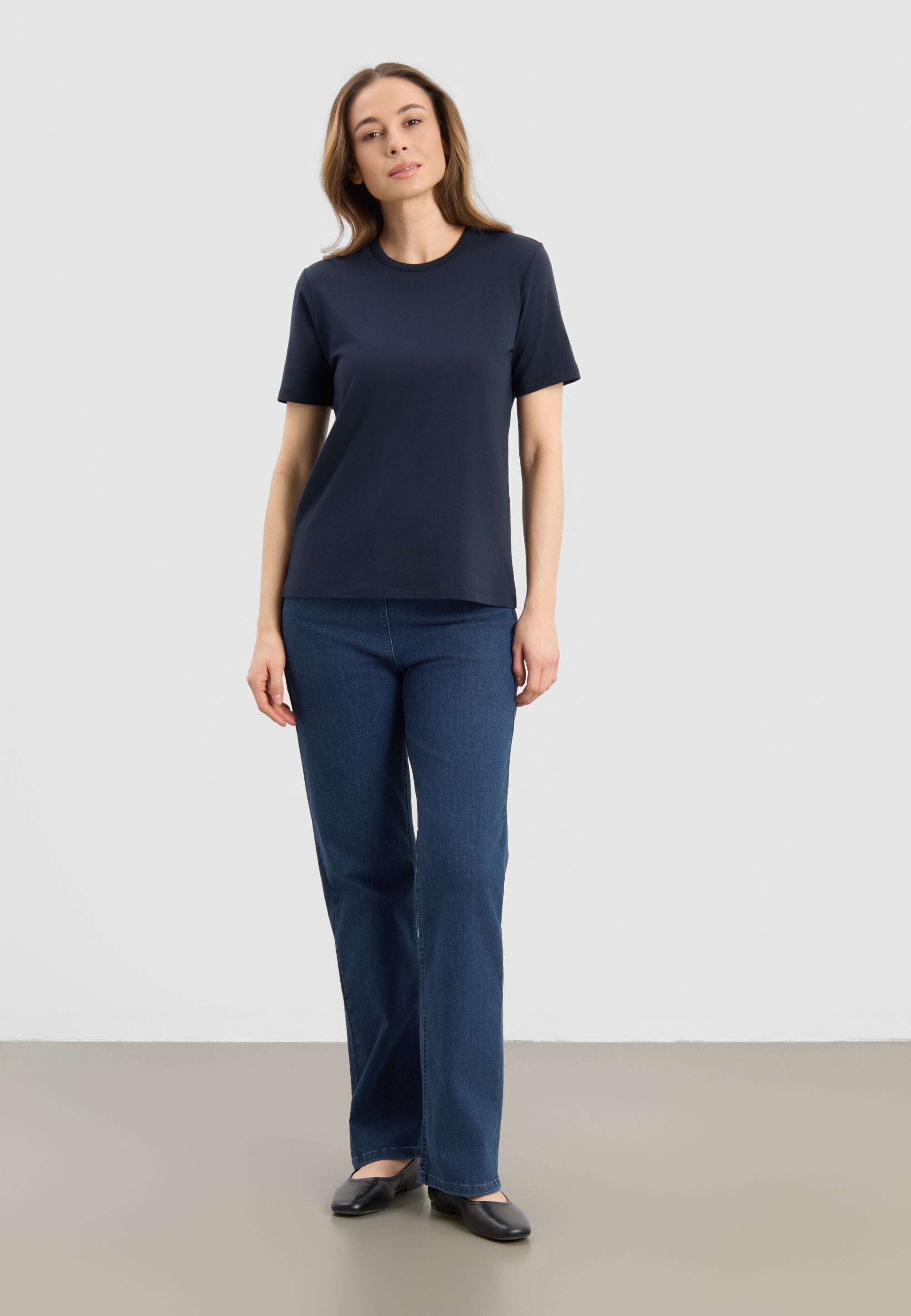 LAURIE Amanda T-Shirt SS Regular 49000 Navy