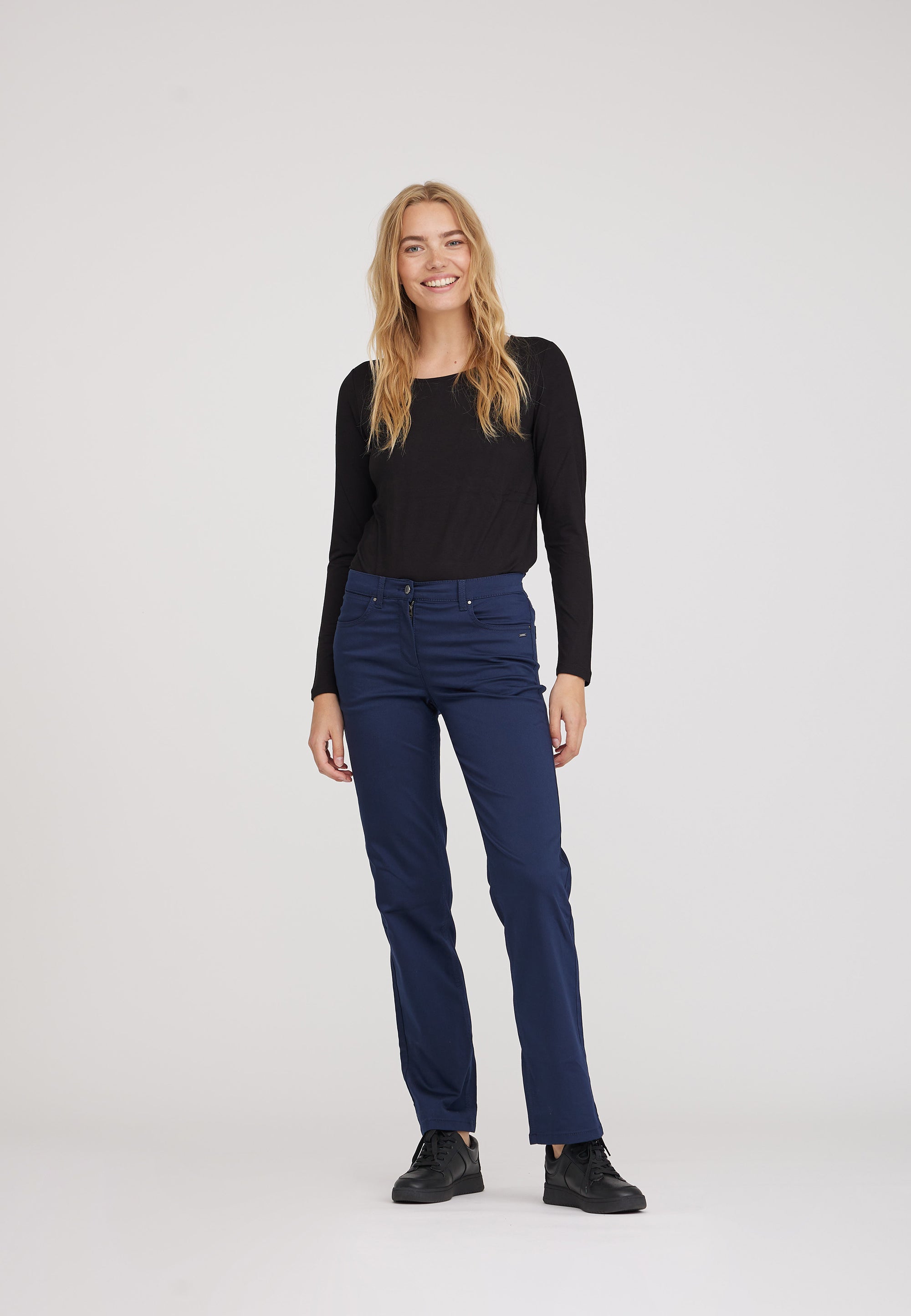 LAURIE Amelia Straight - Medium Length Straight 49000 Navy