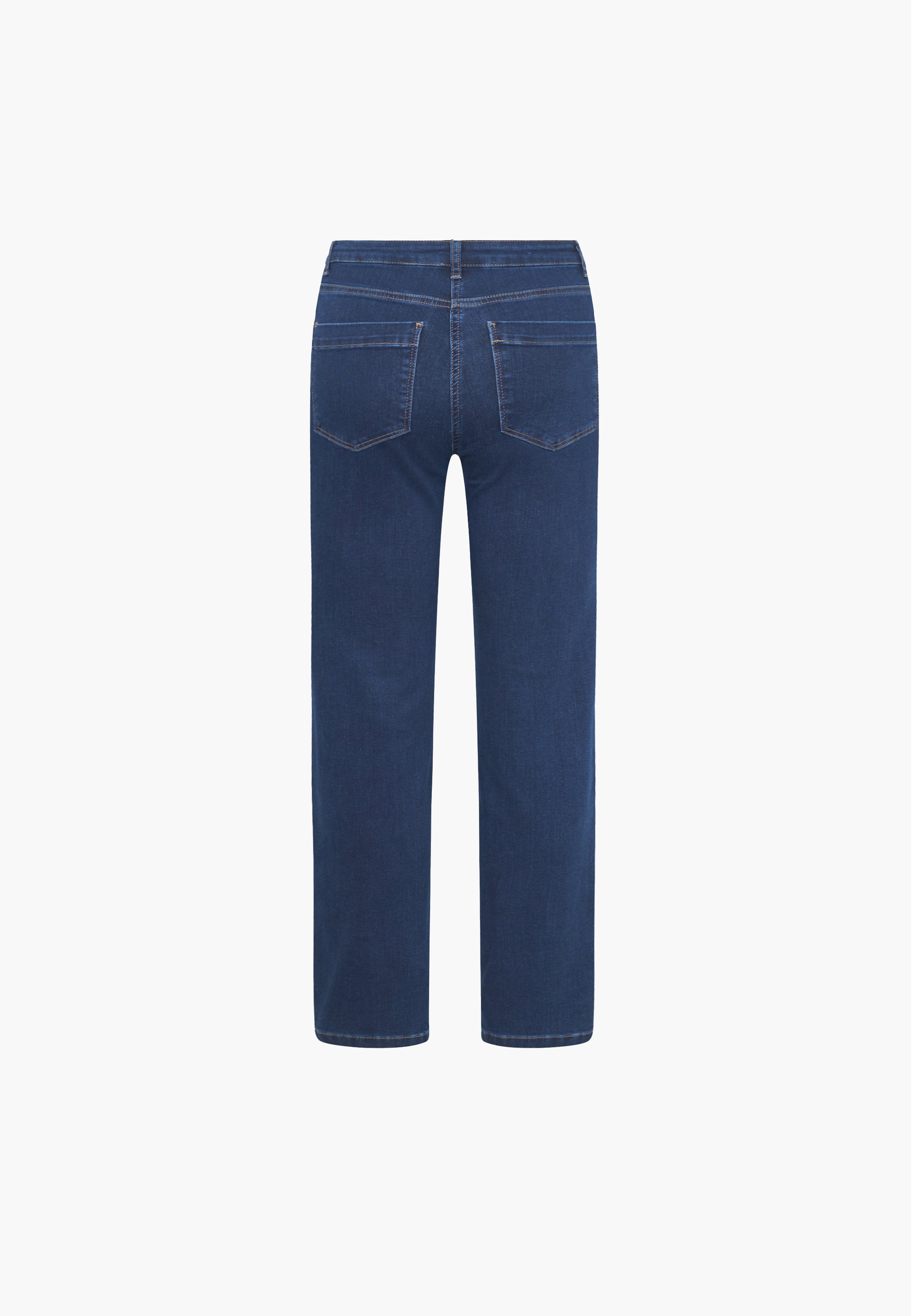 LAURIE Amelia Straight - Medium Length Straight 40513 Dark Blue Denim