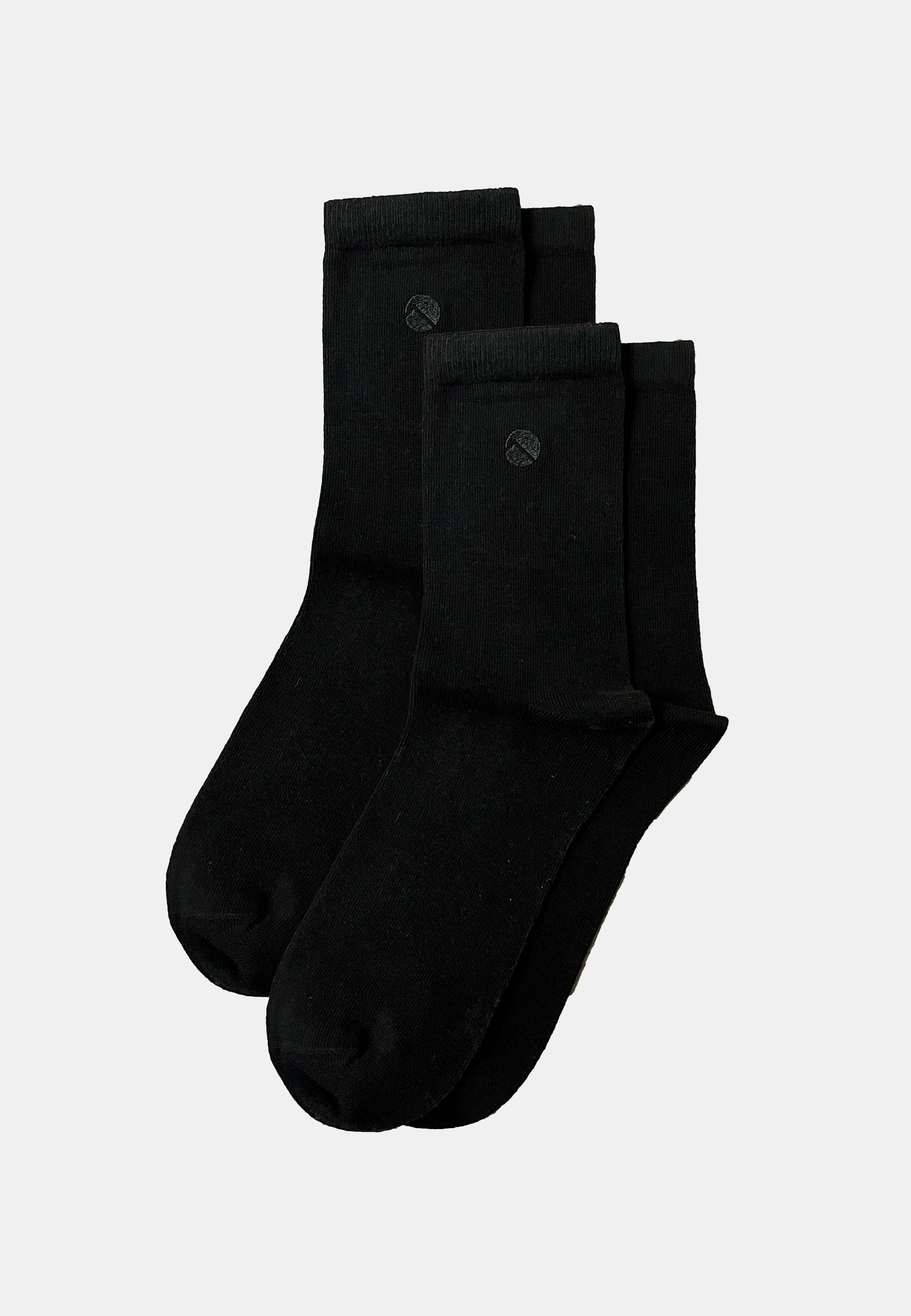 LAURIE Strumpor - 2 PACK Socks 99000 Black