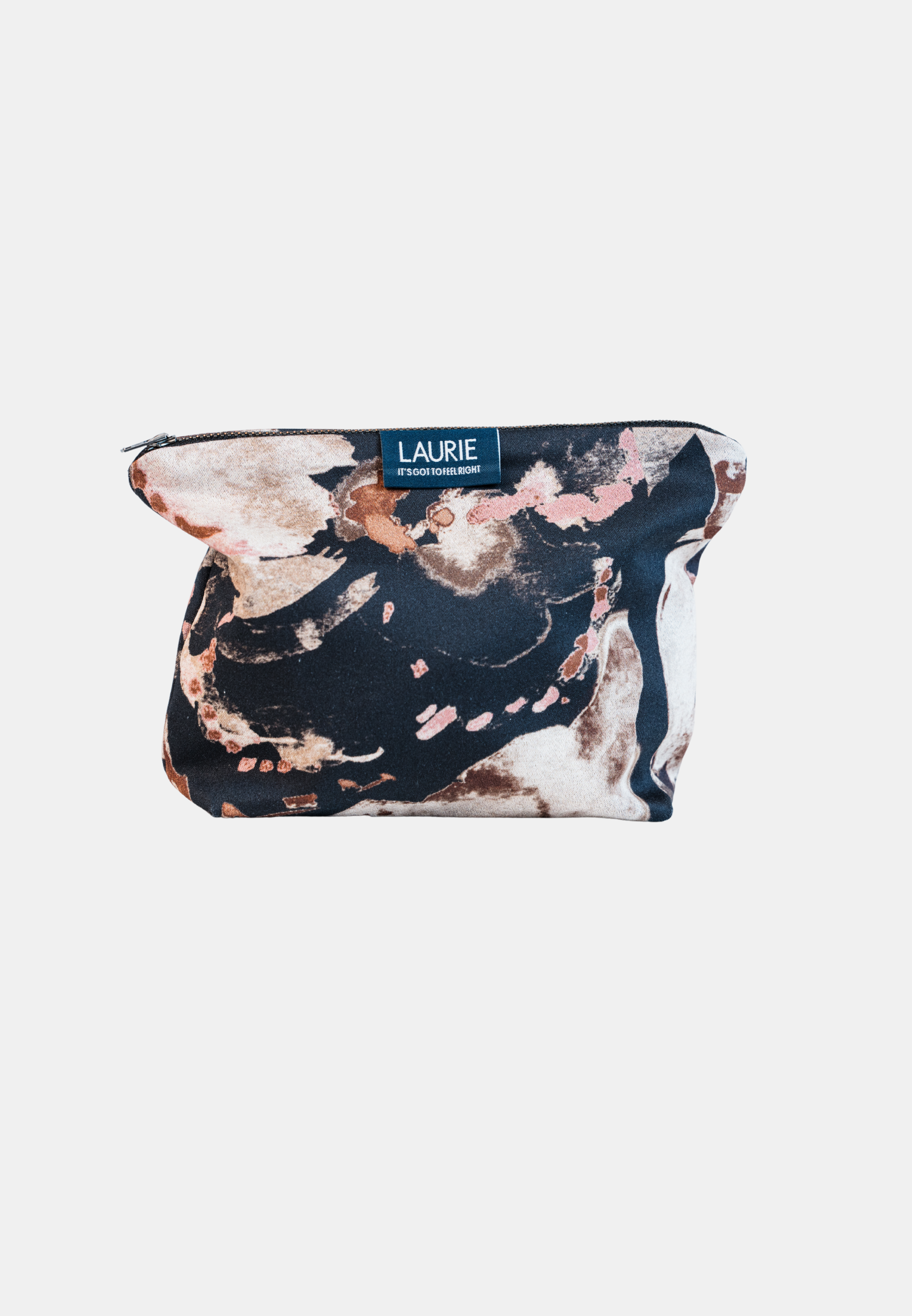 LAURIE Beauty Bag Accessories 99138 Black Flower Print