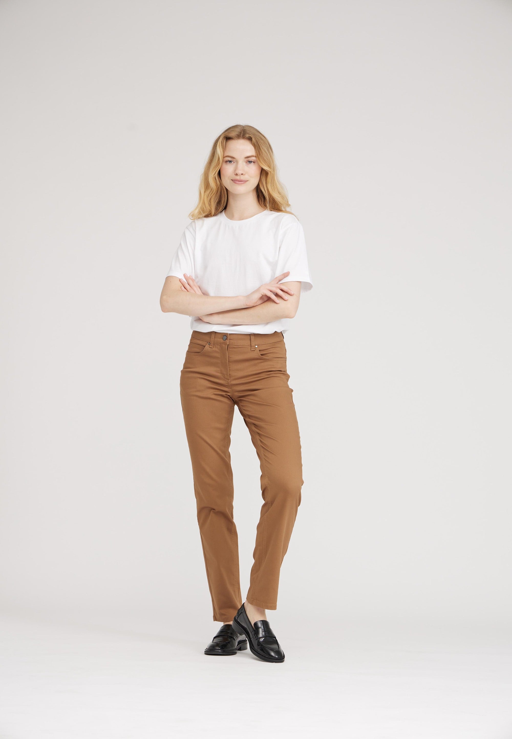 LAURIE Charlotte Regular - Medium Length Regular 81000 Camel