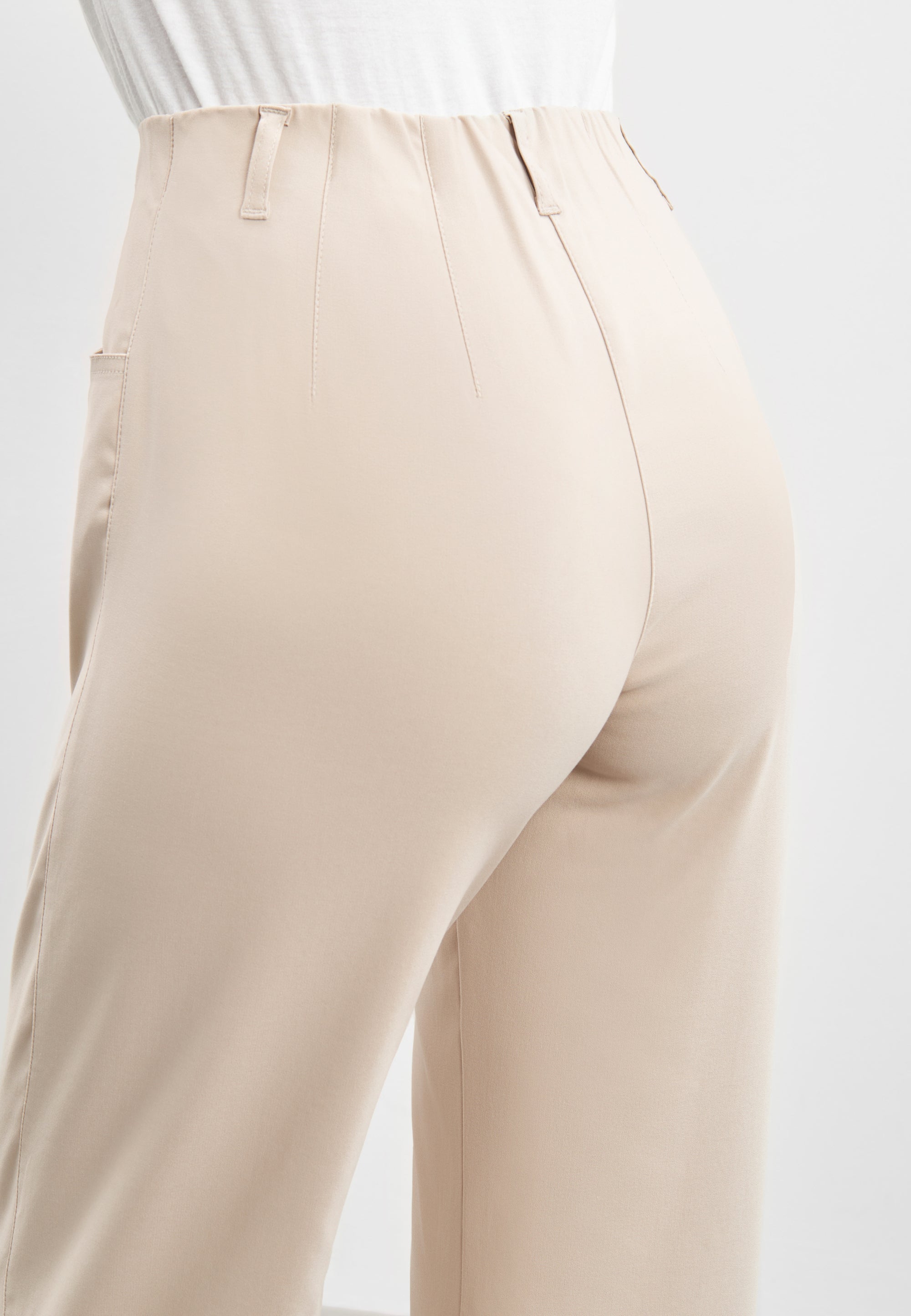 LAURIE Donna Loose - Cropped Loose 25000 Grey Sand