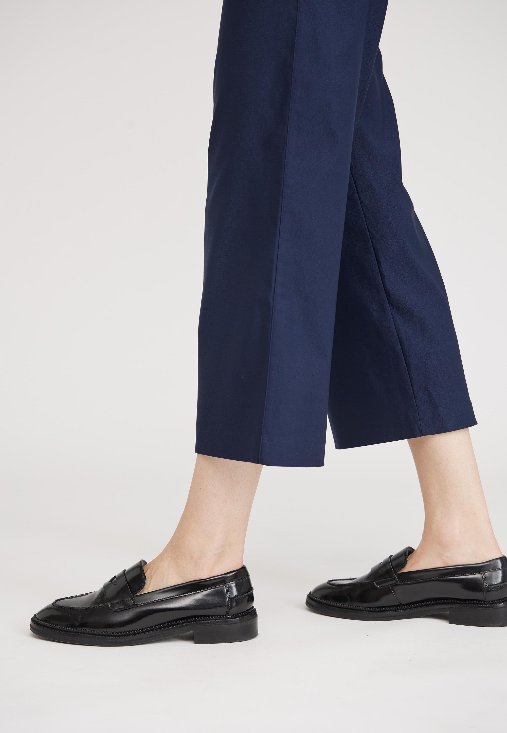 LAURIE Donna Loose - Cropped Loose 49000 Navy