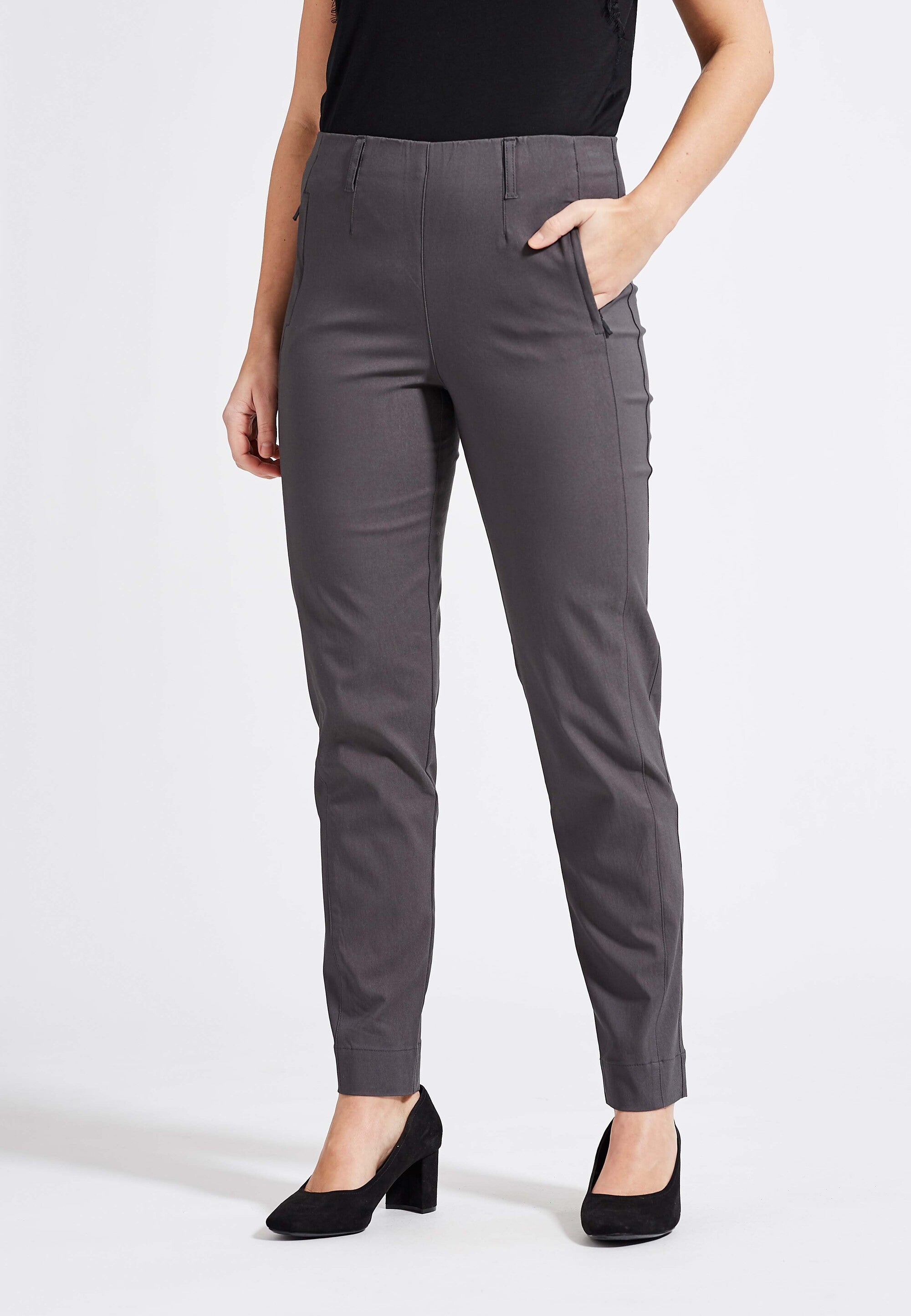 LAURIE Gaby Regular - Medium Length Regular 97101 Antracite Brushed
