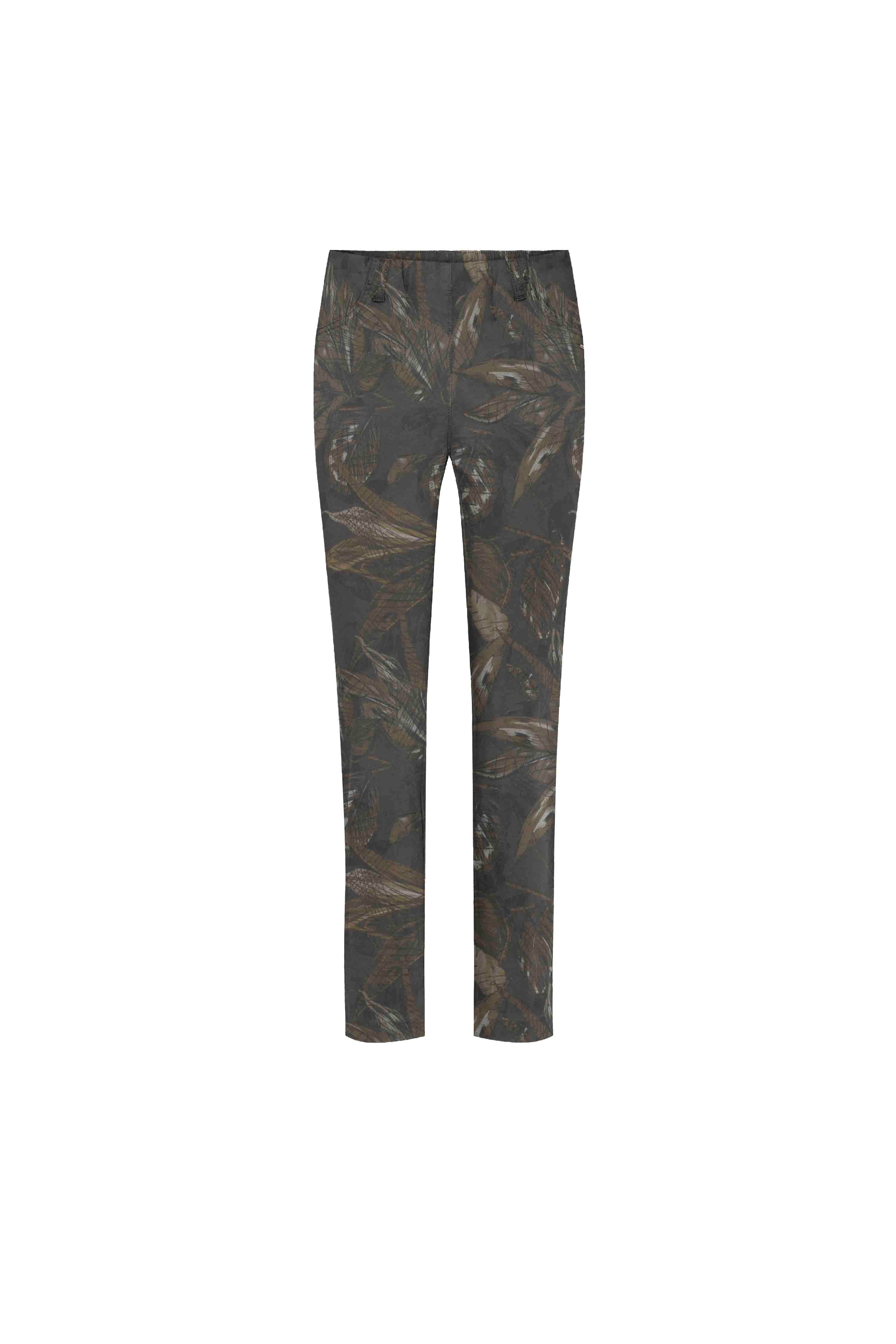 LAURIE Grace Slim - Medium Length Slim 97003 Anthracite Print