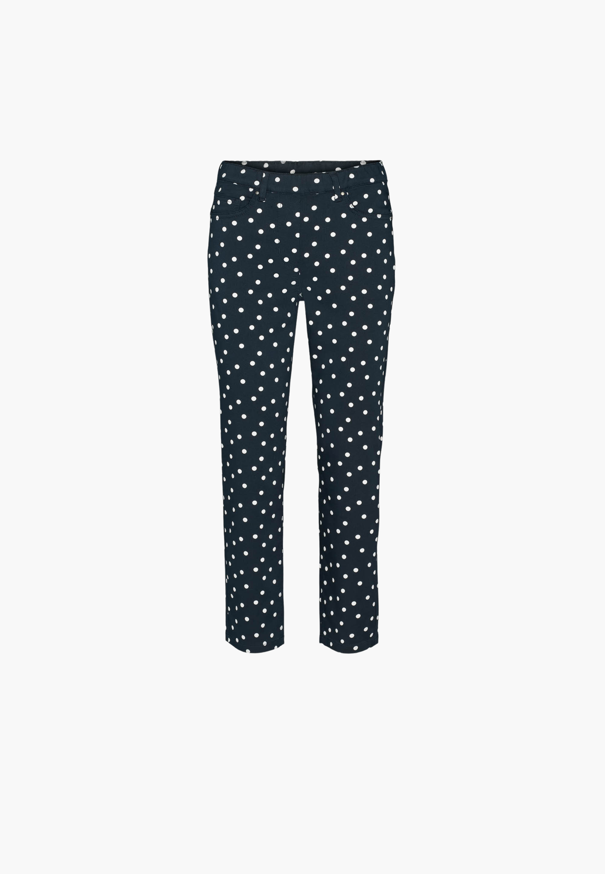 LAURIE Hannah Regular - Extra Short Length Regular 49010 Navy white dot