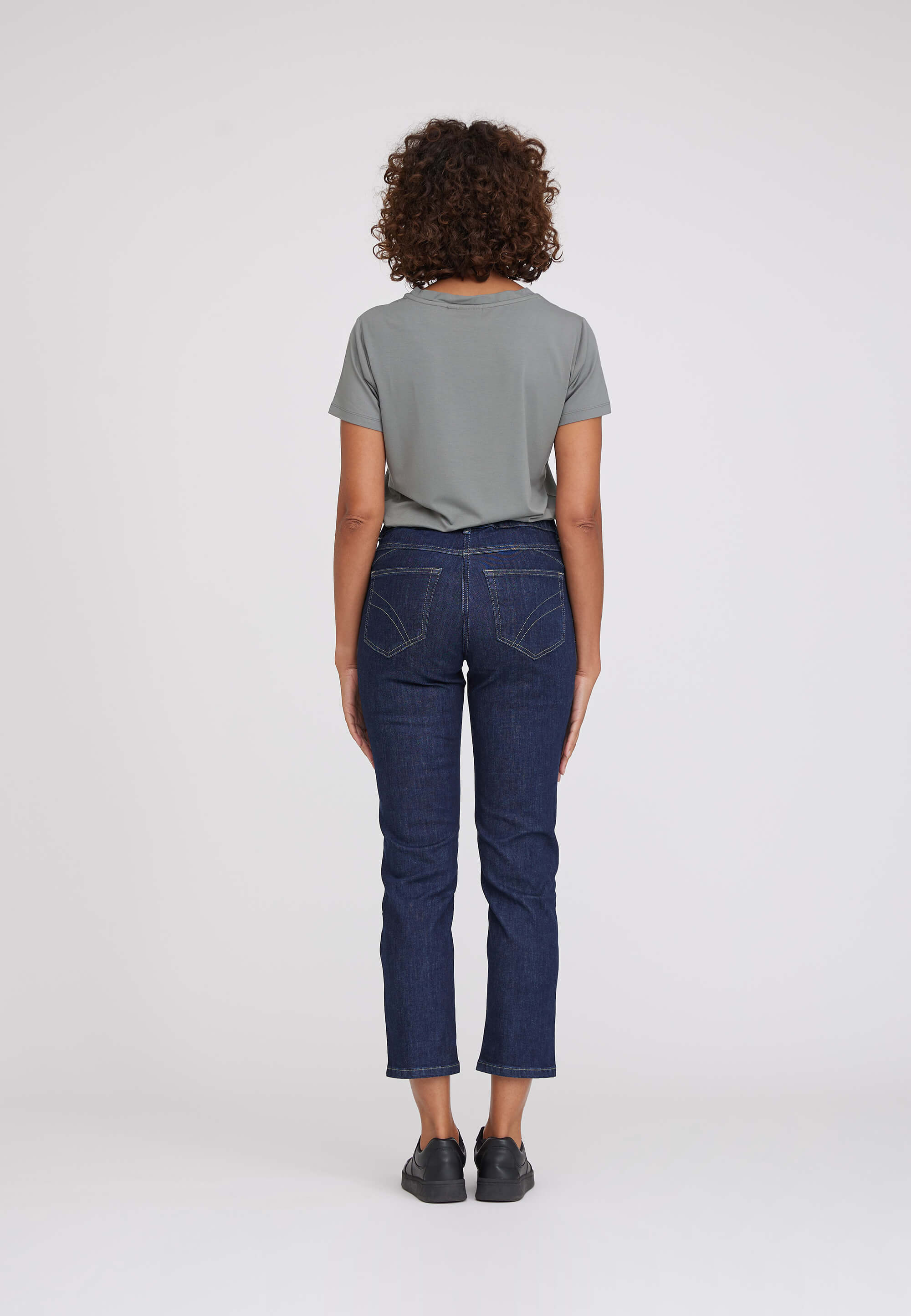 LAURIE Hannah Regular - Extra Short Length Regular 49501 Dark Blue Denim