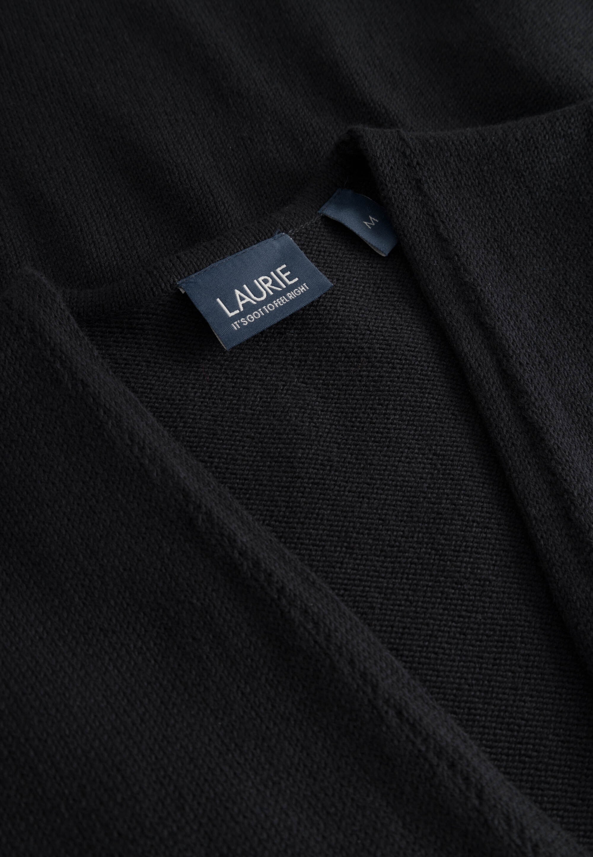 LAURIE Isabell vest Knitwear 99000 Black