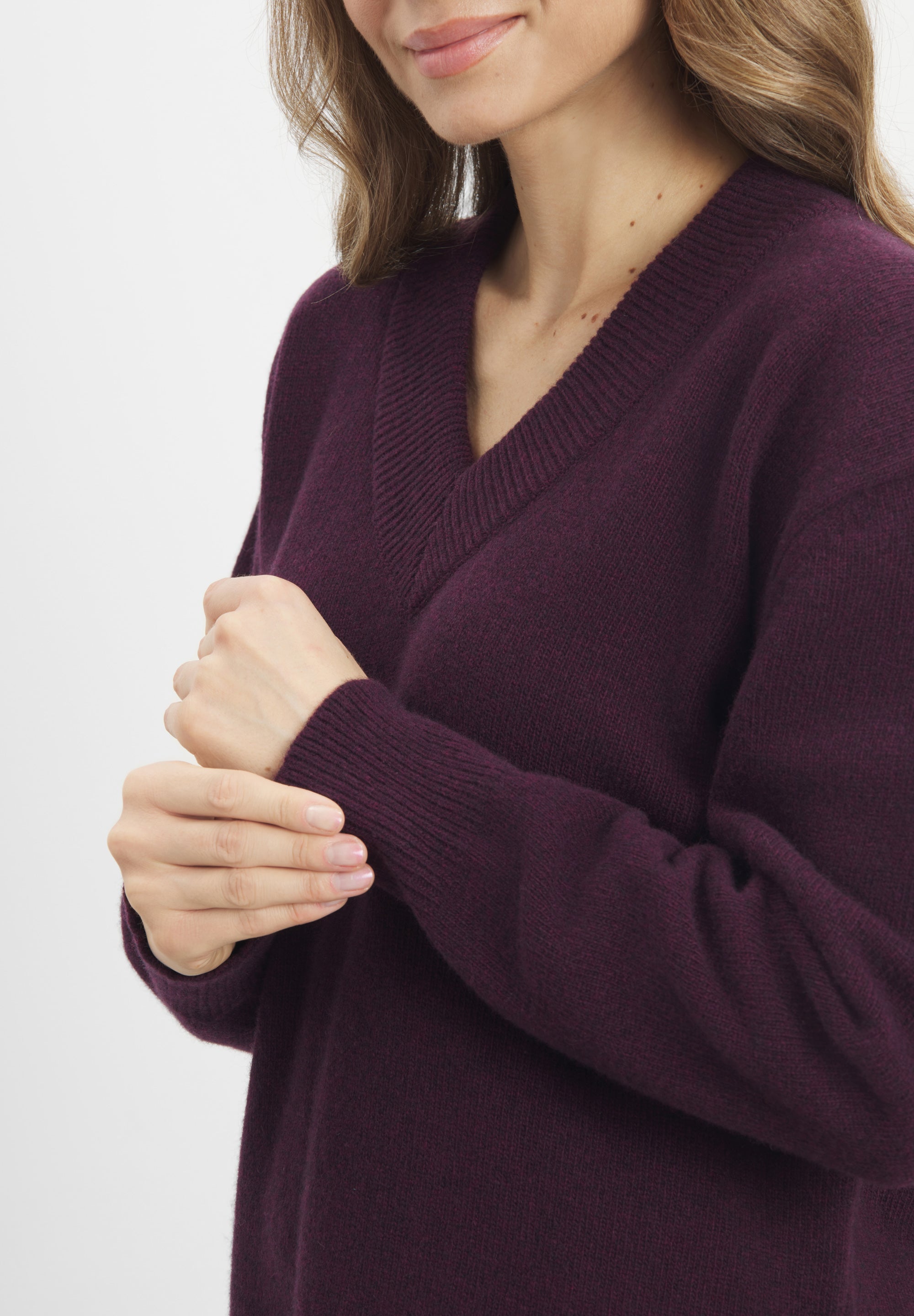 LAURIE Iza Sweater Knitwear 66000 Zinfandel