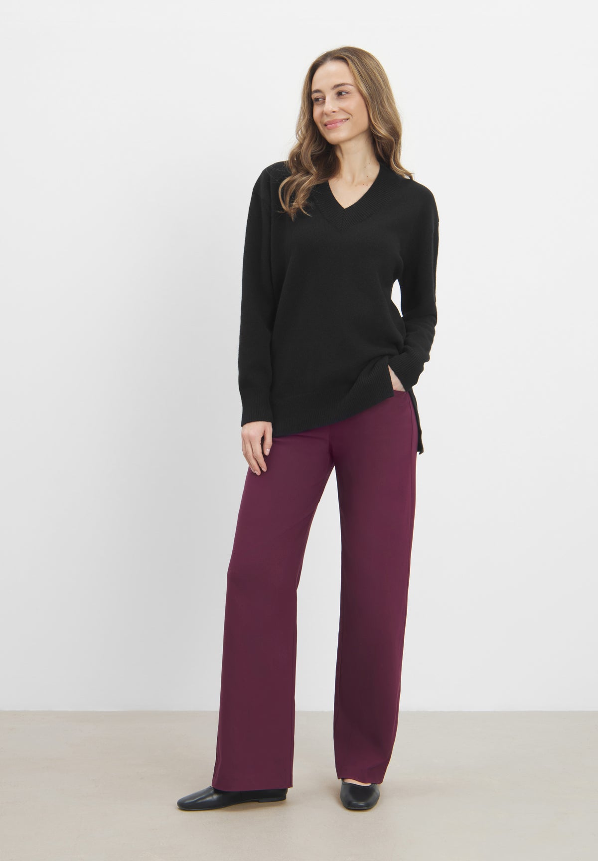 LAURIE Iza Sweater Knitwear 99000 Black