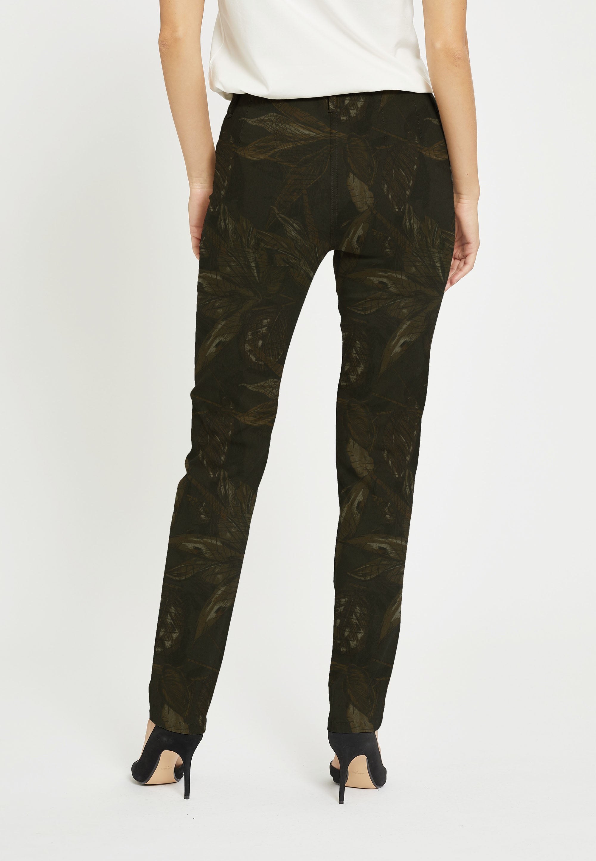 LAURIE Kelly Regular - Medium Length Regular 97003 Anthracite Print