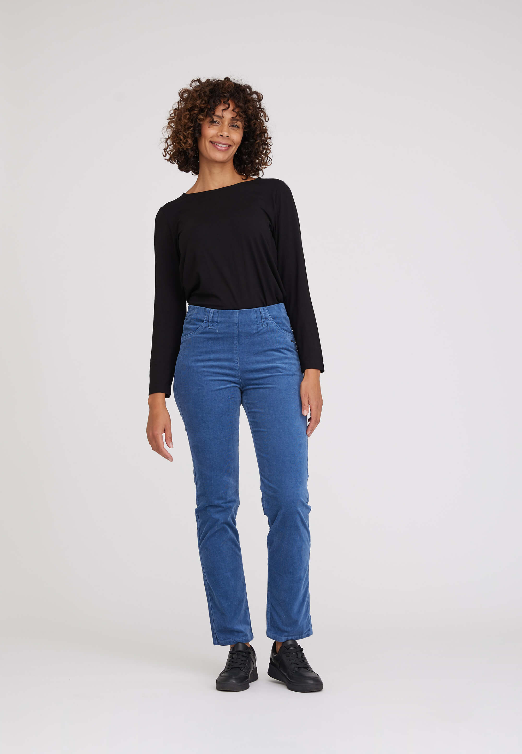 LAURIE Kelly Regular Sammet - Medium Length Regular 47000 Nordic Blue