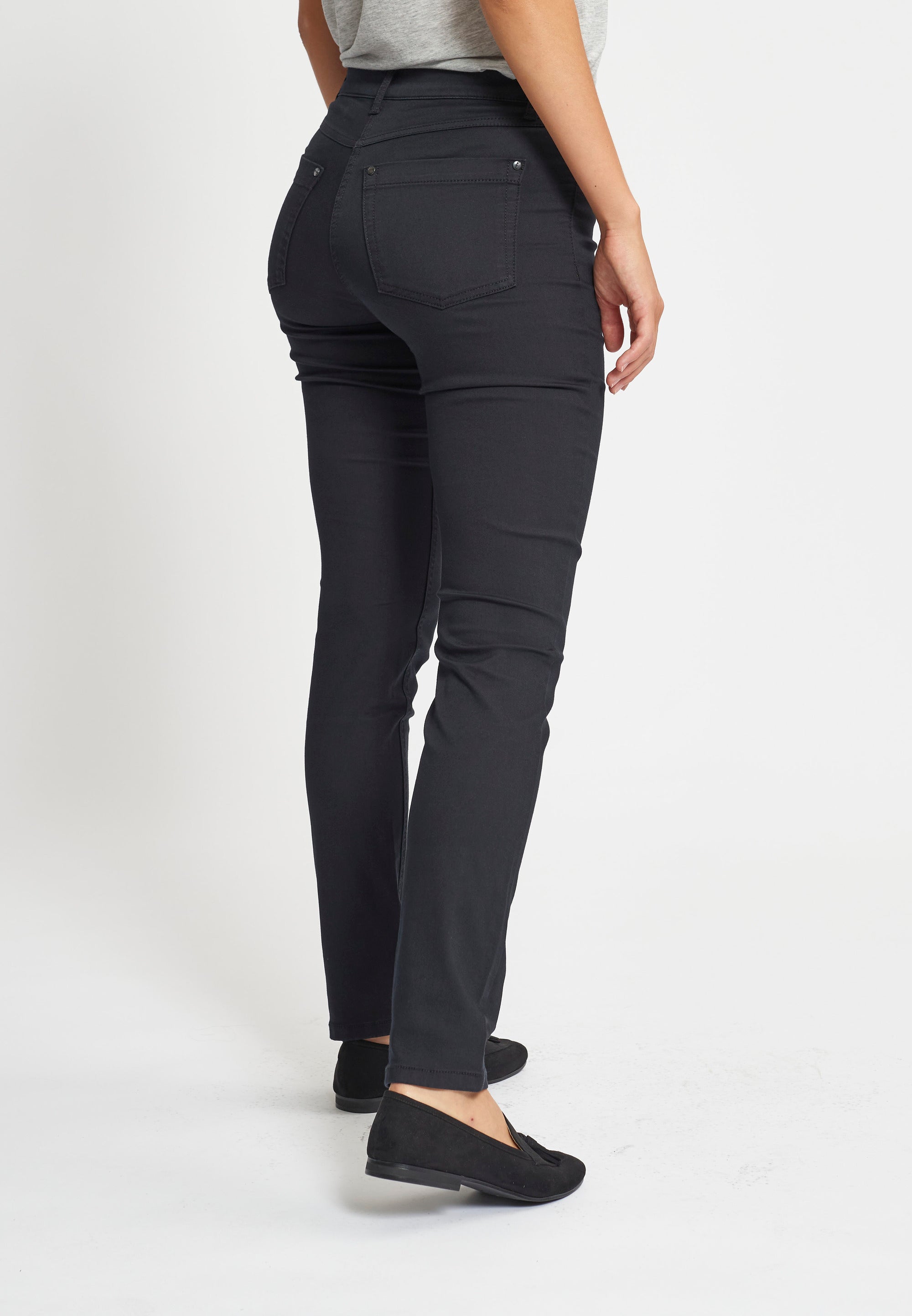 LAURIE Laura Slim - Medium Length Slim 98101 Charcoal