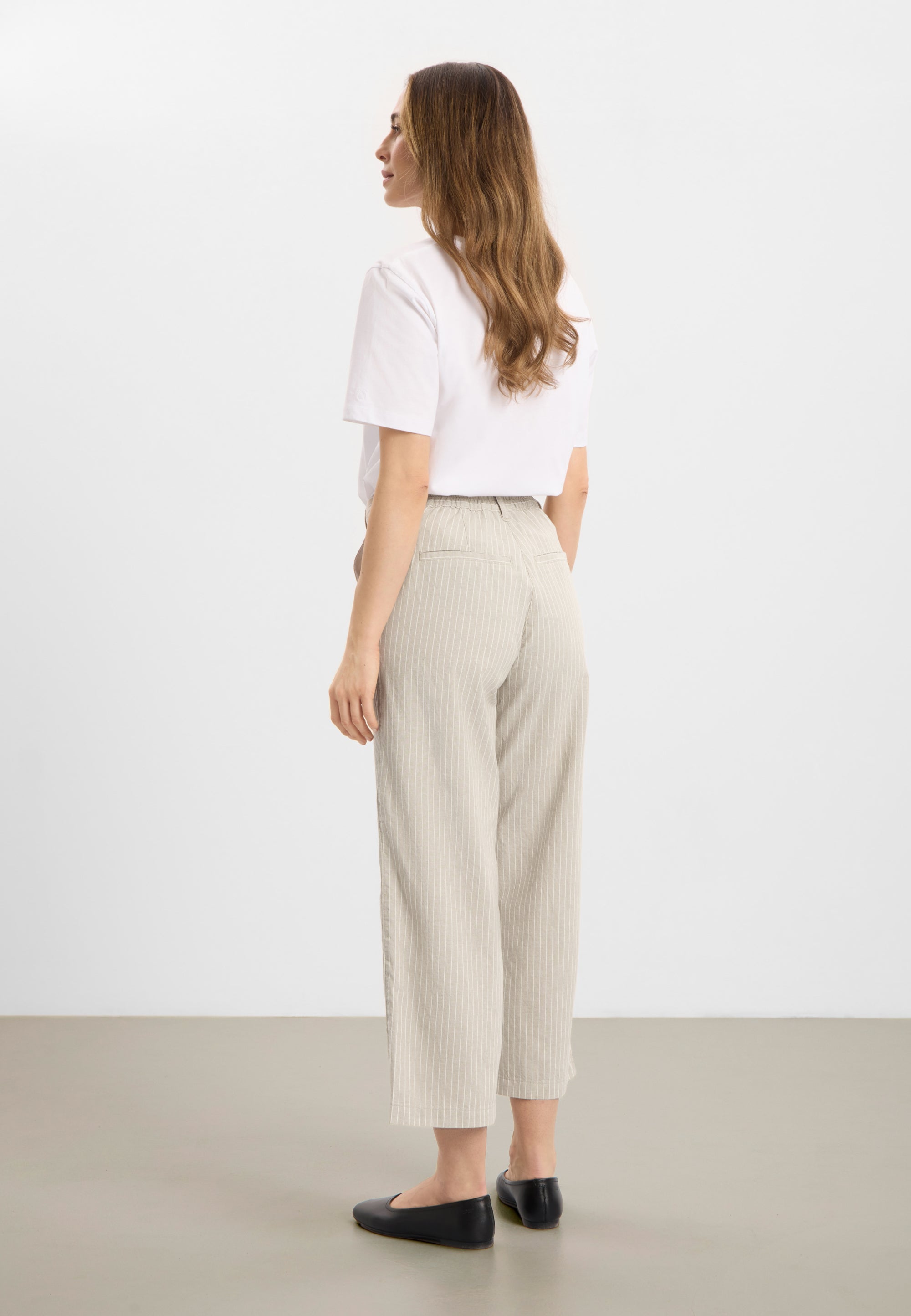 LAURIE Lily Straight Cropped Straight 26199 Pebble stone