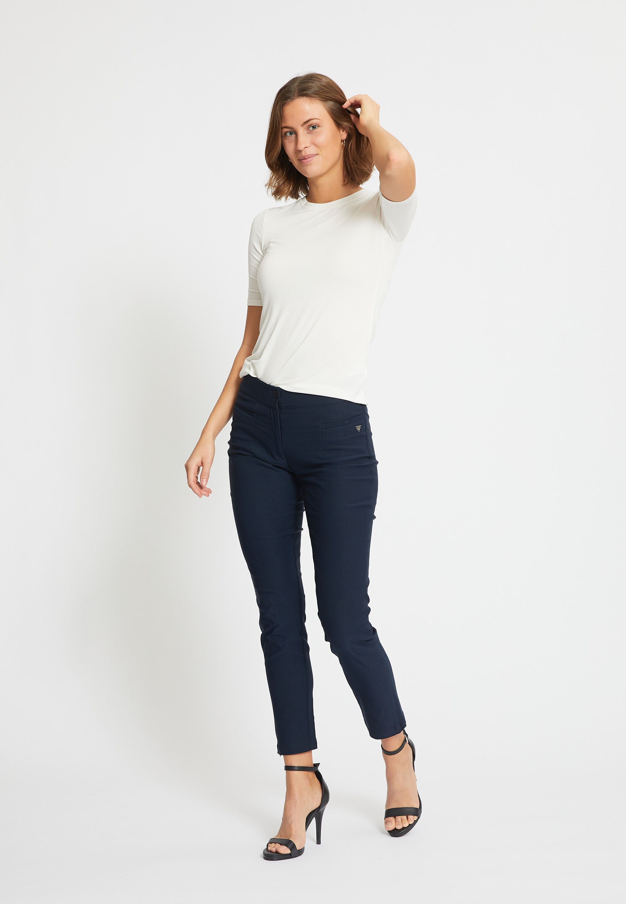 LAURIE Milla Slim - Short Length Slim 49100 Navy