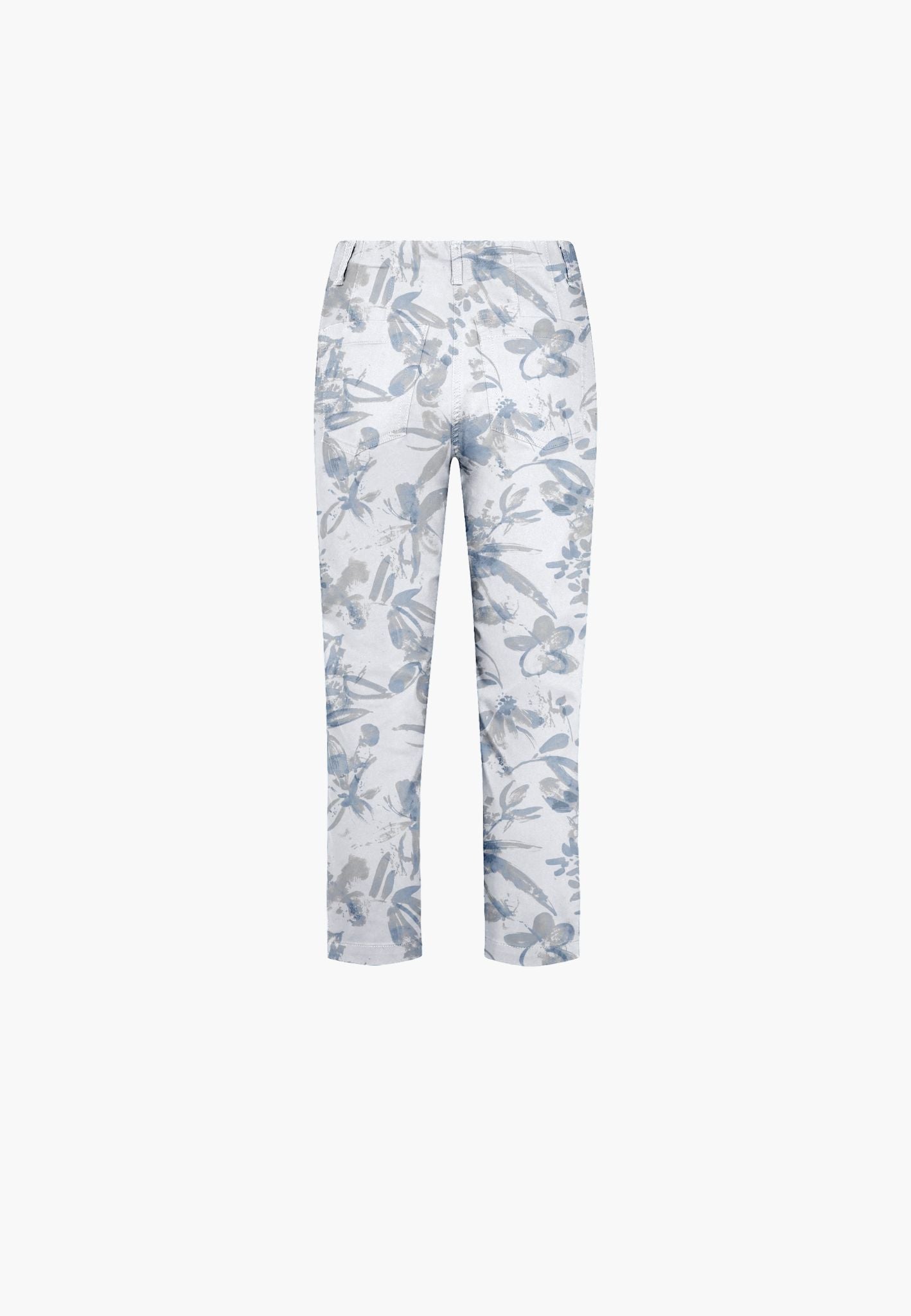 LAURIE Patricia Pure Regular Cropped Regular 44140 Blue flower print