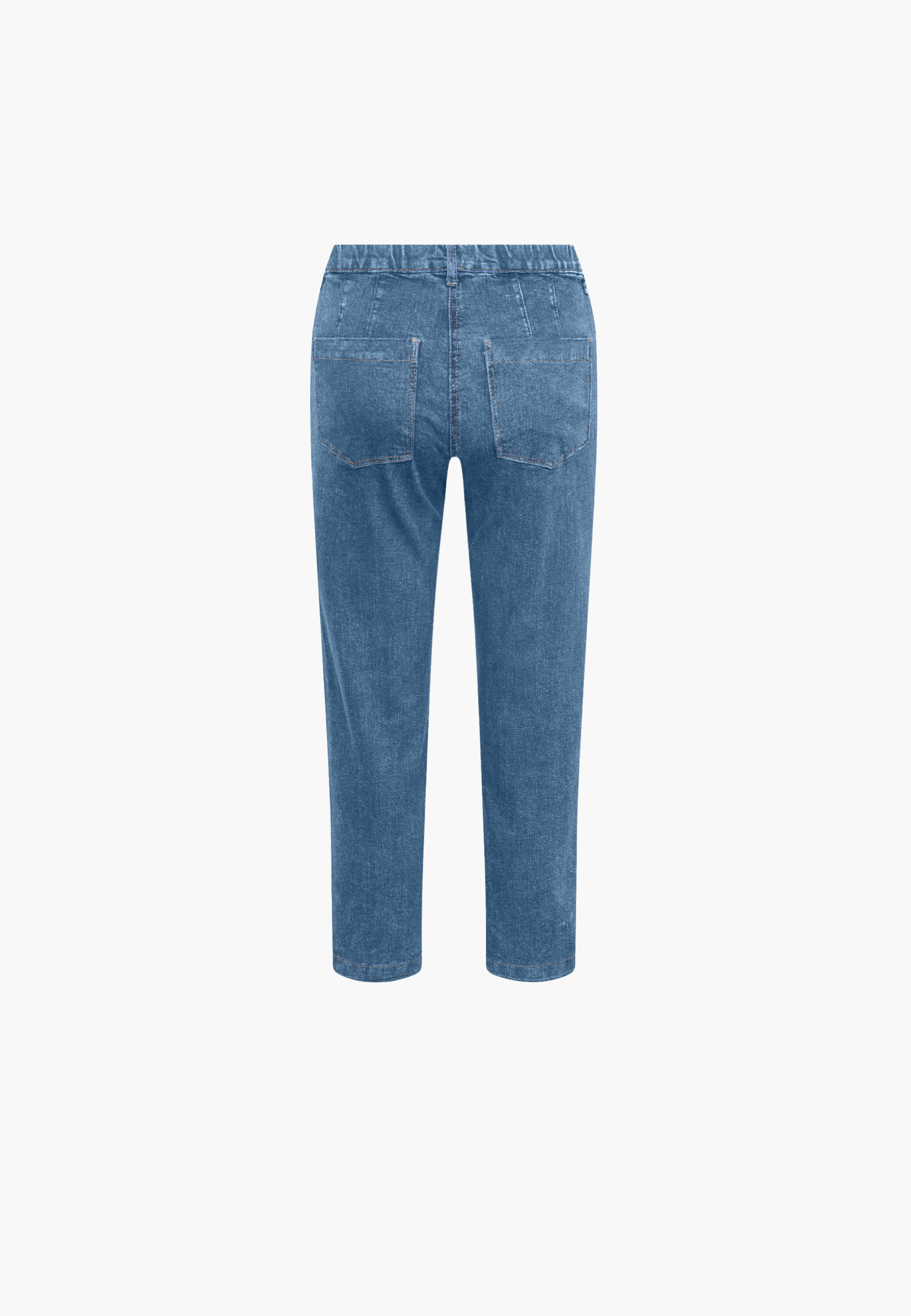 LAURIE Piper Pure Regular - Cropped Regular 40512 Blue denim