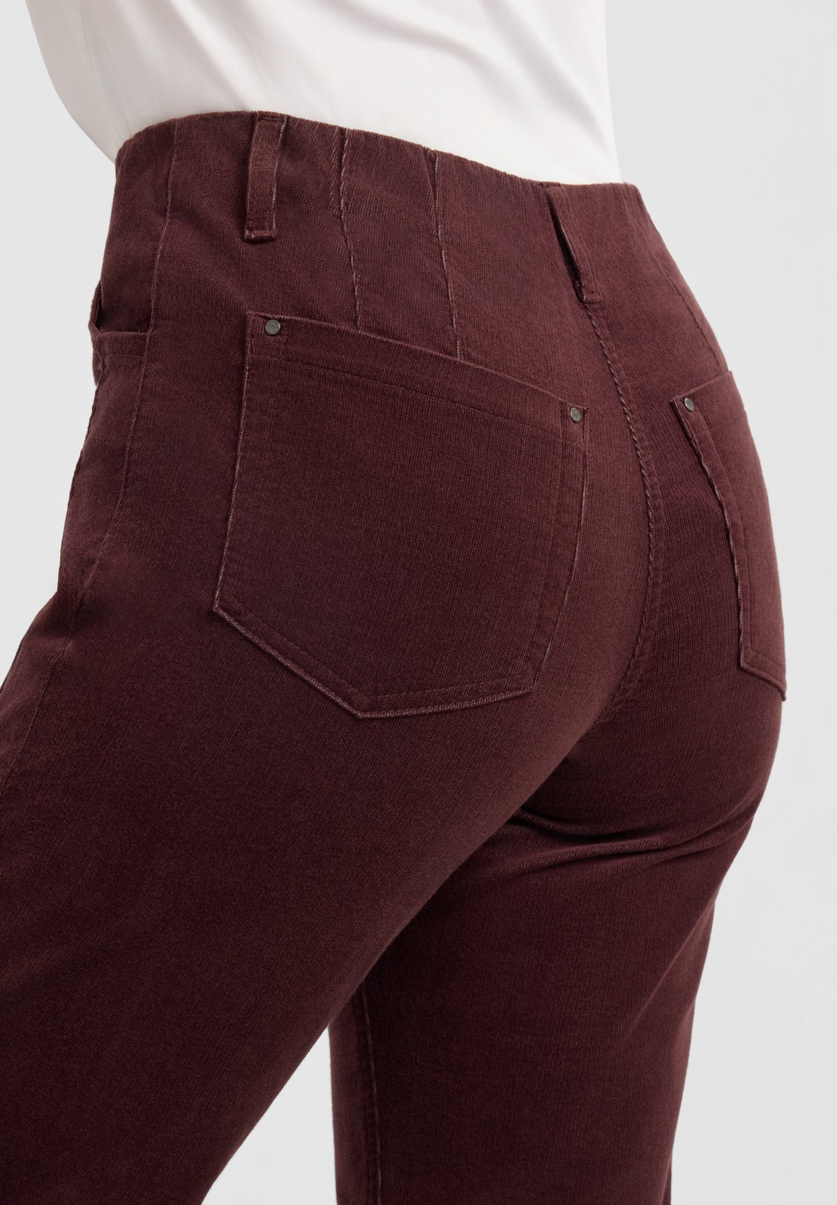 LAURIE Piper Pure Regular Manchester - Cropped Regular 68000 Dark Plum