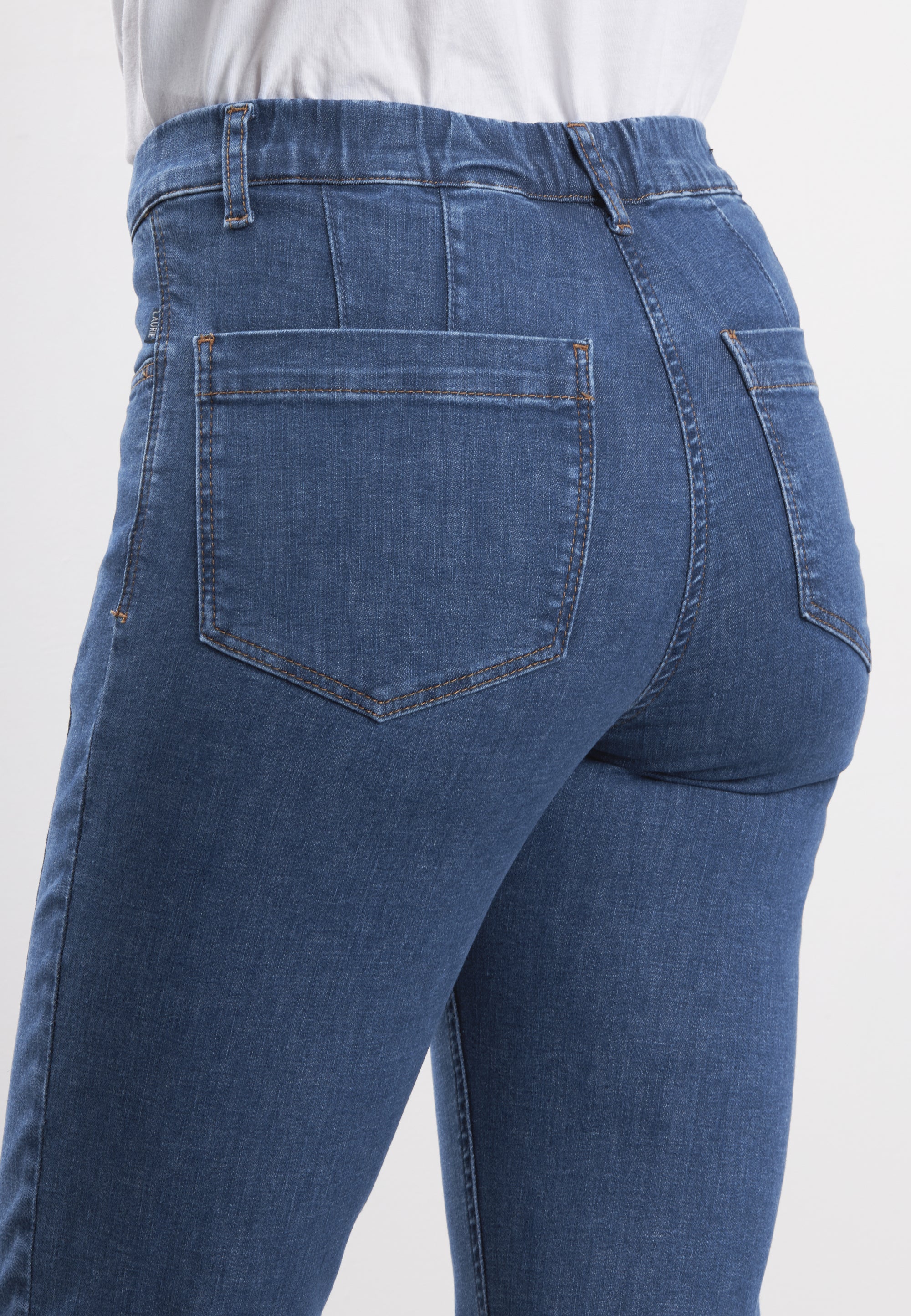 LAURIE Piper Regular Cropped Regular 49401 Blue Denim