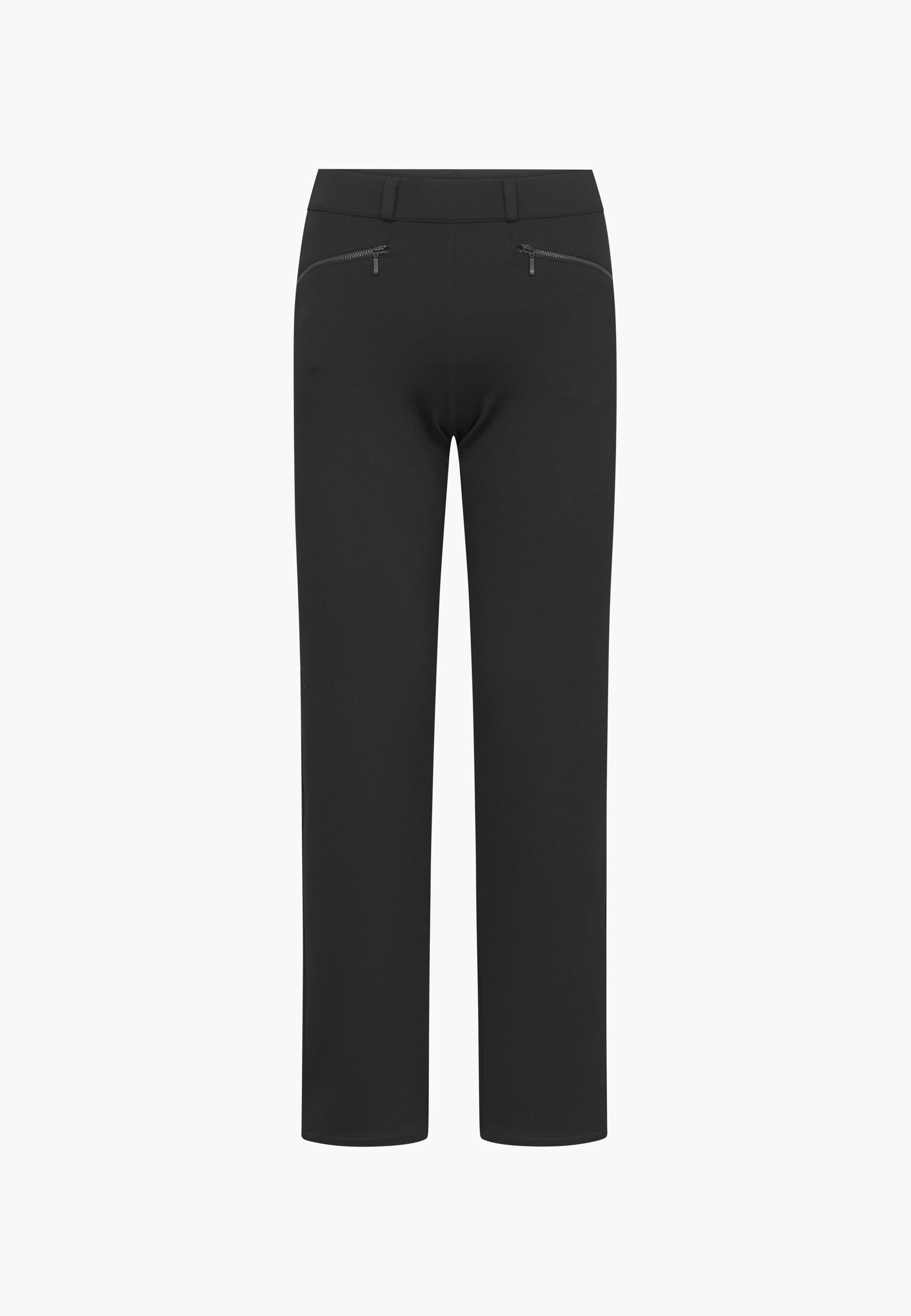 LAURIE Ruby Straight - Short Length Trousers STRAIGHT 99143 Black brushed