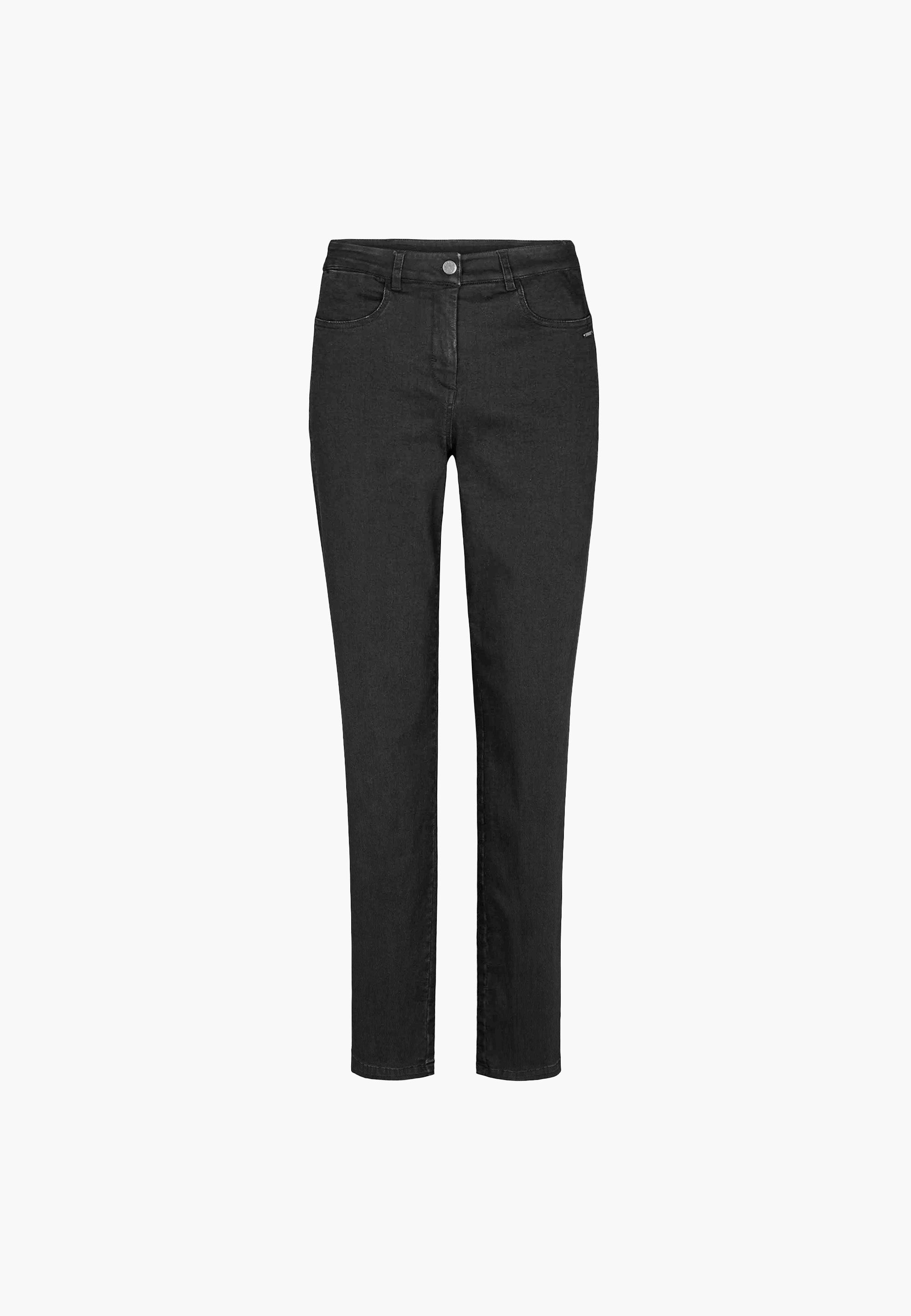 LAURIE Serene 5-pocket Slim - Long Length Trousers SLIM 99000 Black