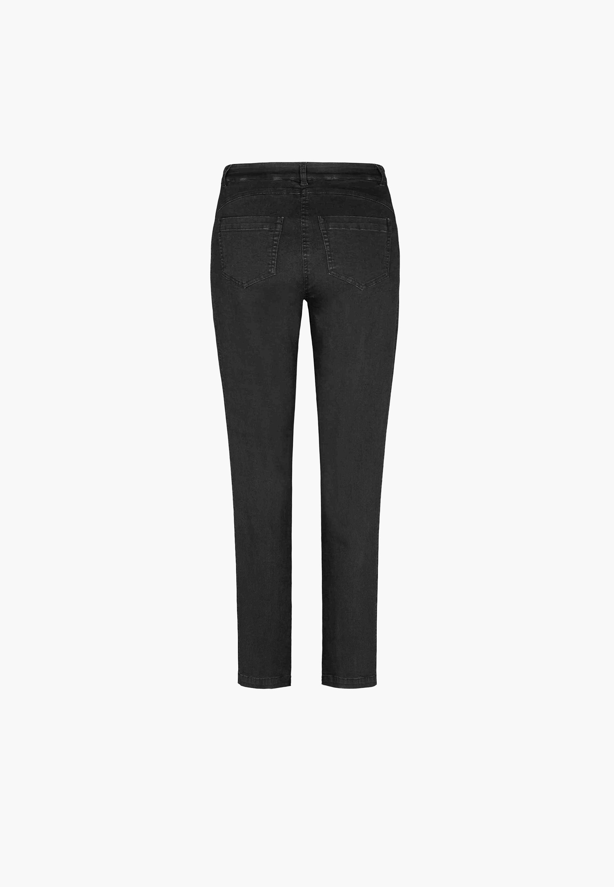 LAURIE Serene 5-pocket Slim - Short Length Trousers SLIM 99000 Black