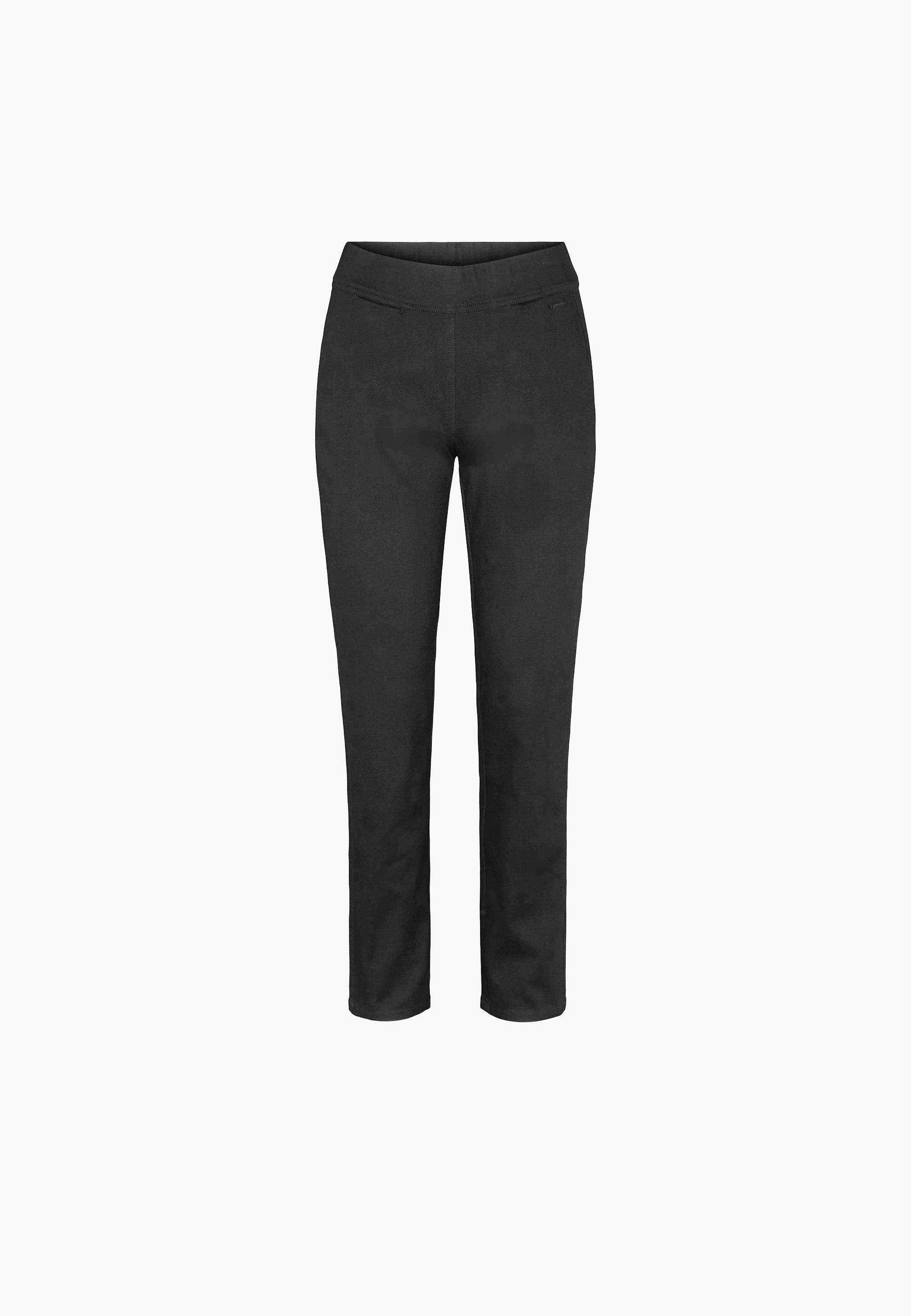 LAURIE Serene Slim - Short Length Trousers SLIM 99000 Black