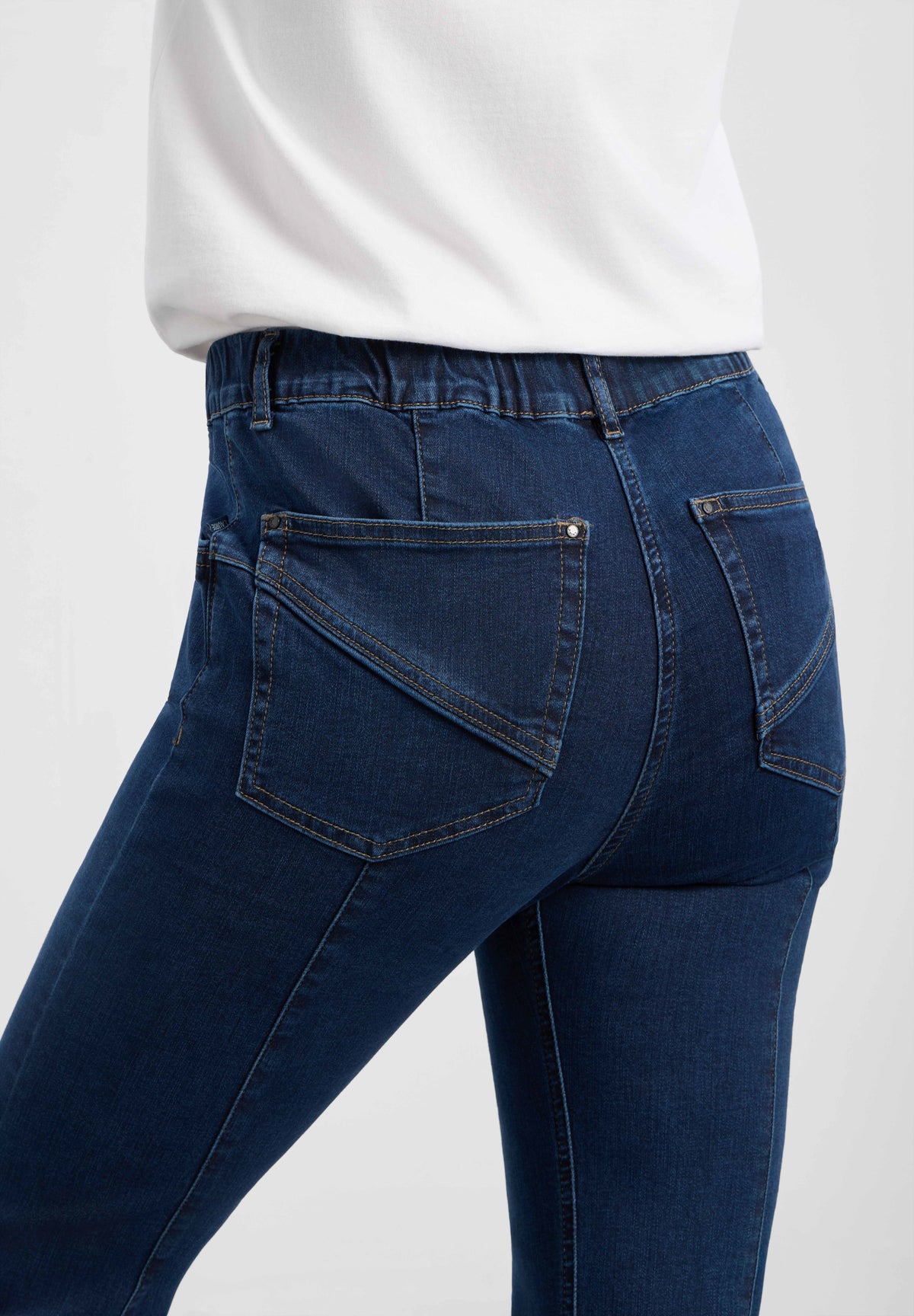 LAURIE Slender Rouge Regular - Short Length Regular 40513 Dark Blue Denim