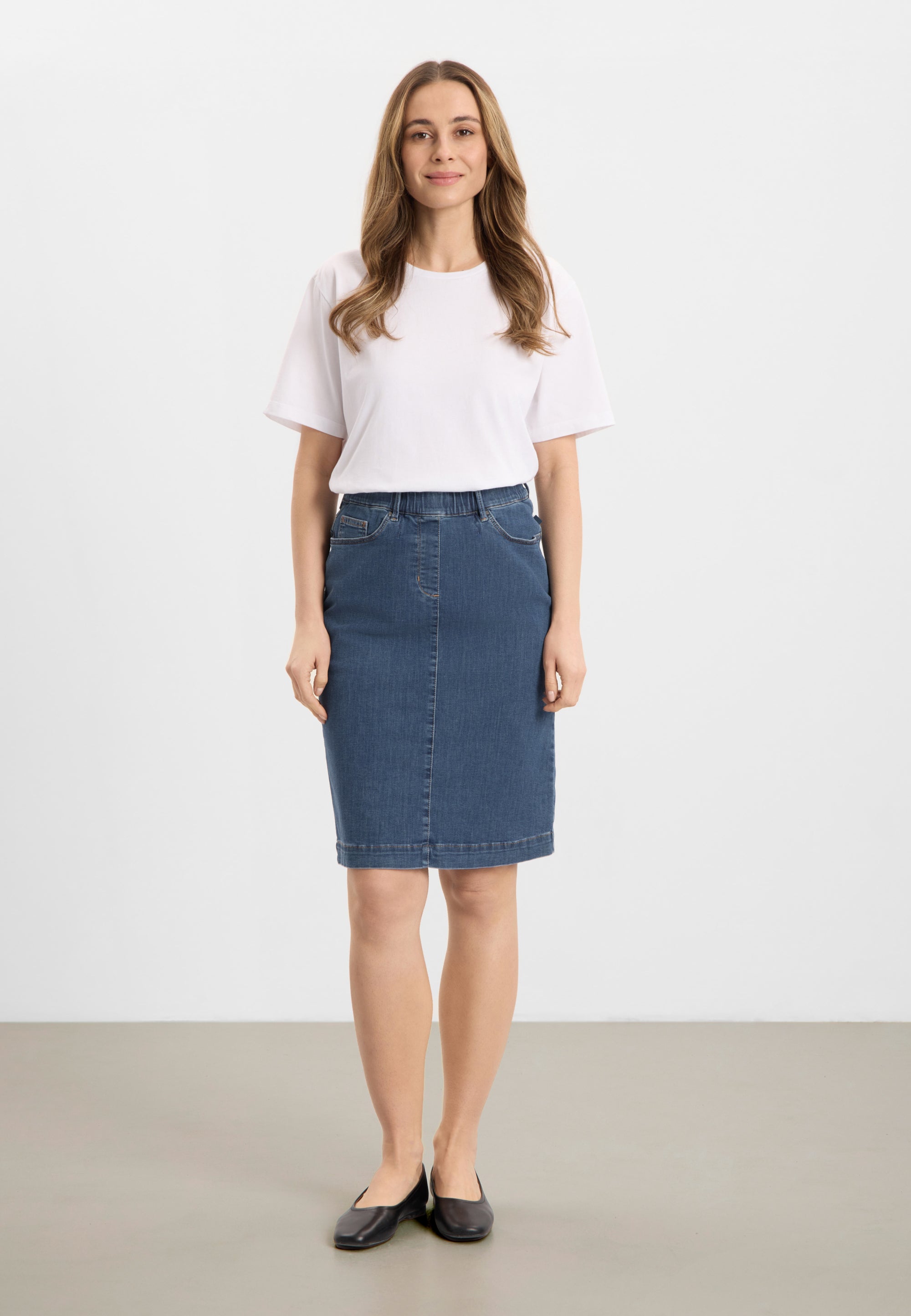 Susanna Skirt - 62 cm. - Blue Denim