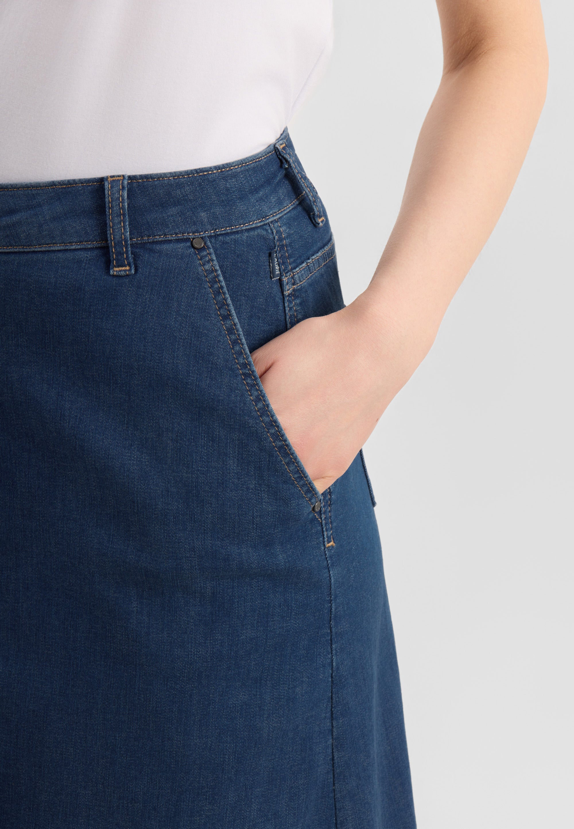 LAURIE Aim skirt - 80 cm. Skirts 49401 Blue Denim