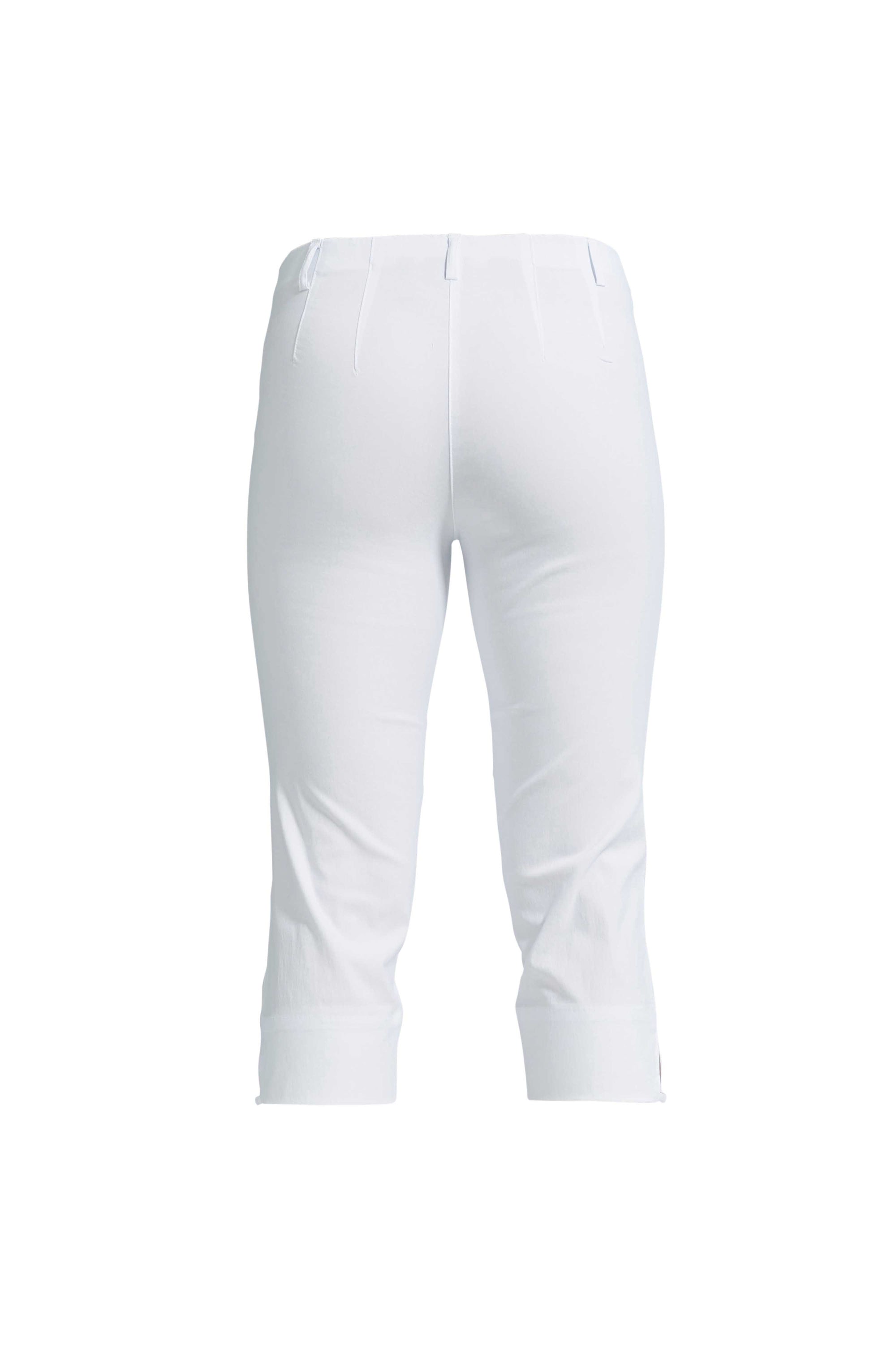 LAURIE Anabelle Regular Capri ML Trousers REGULAR 10970 White