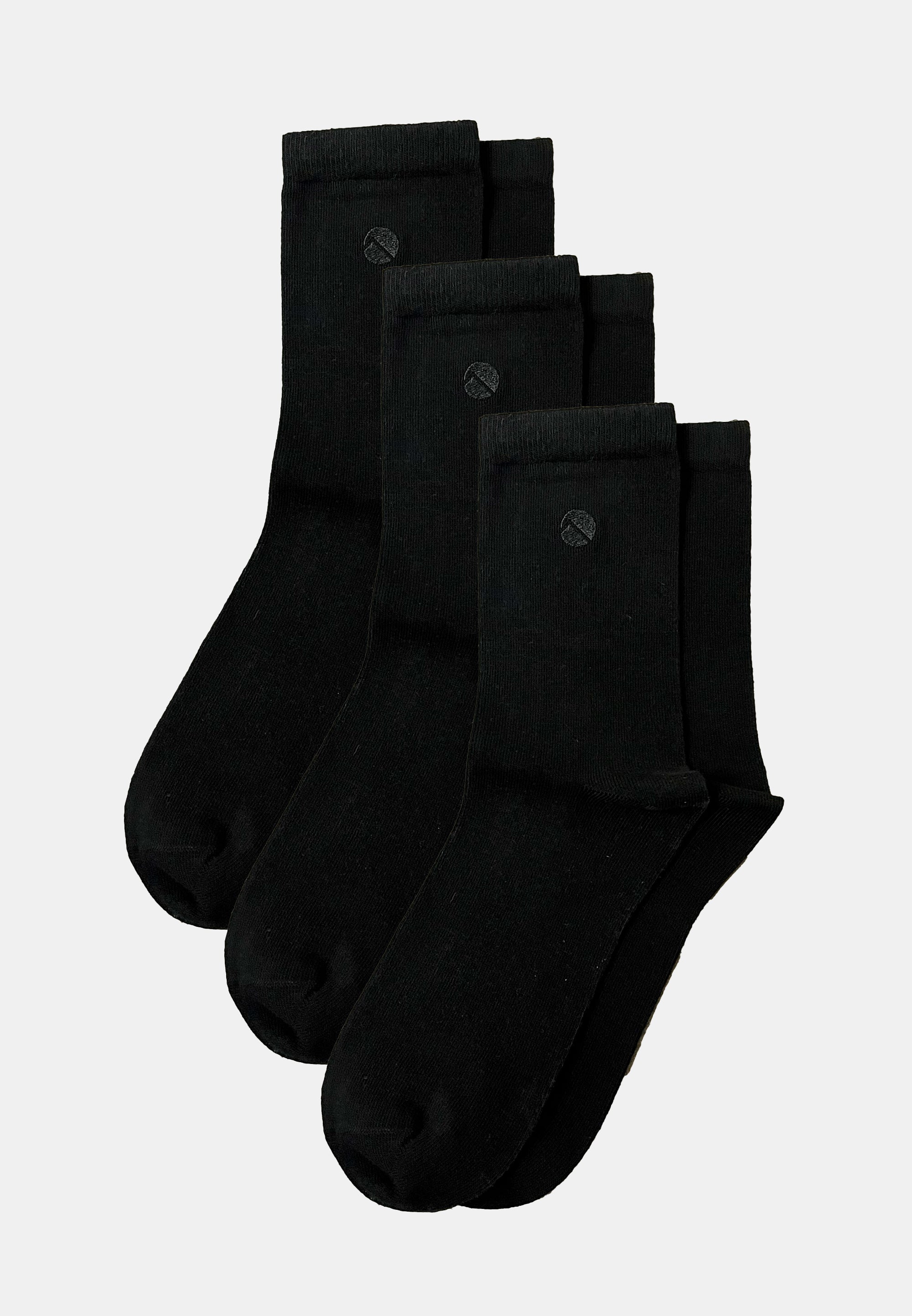 LAURIE Strumpor - 3 PACK Socks 99000 Black