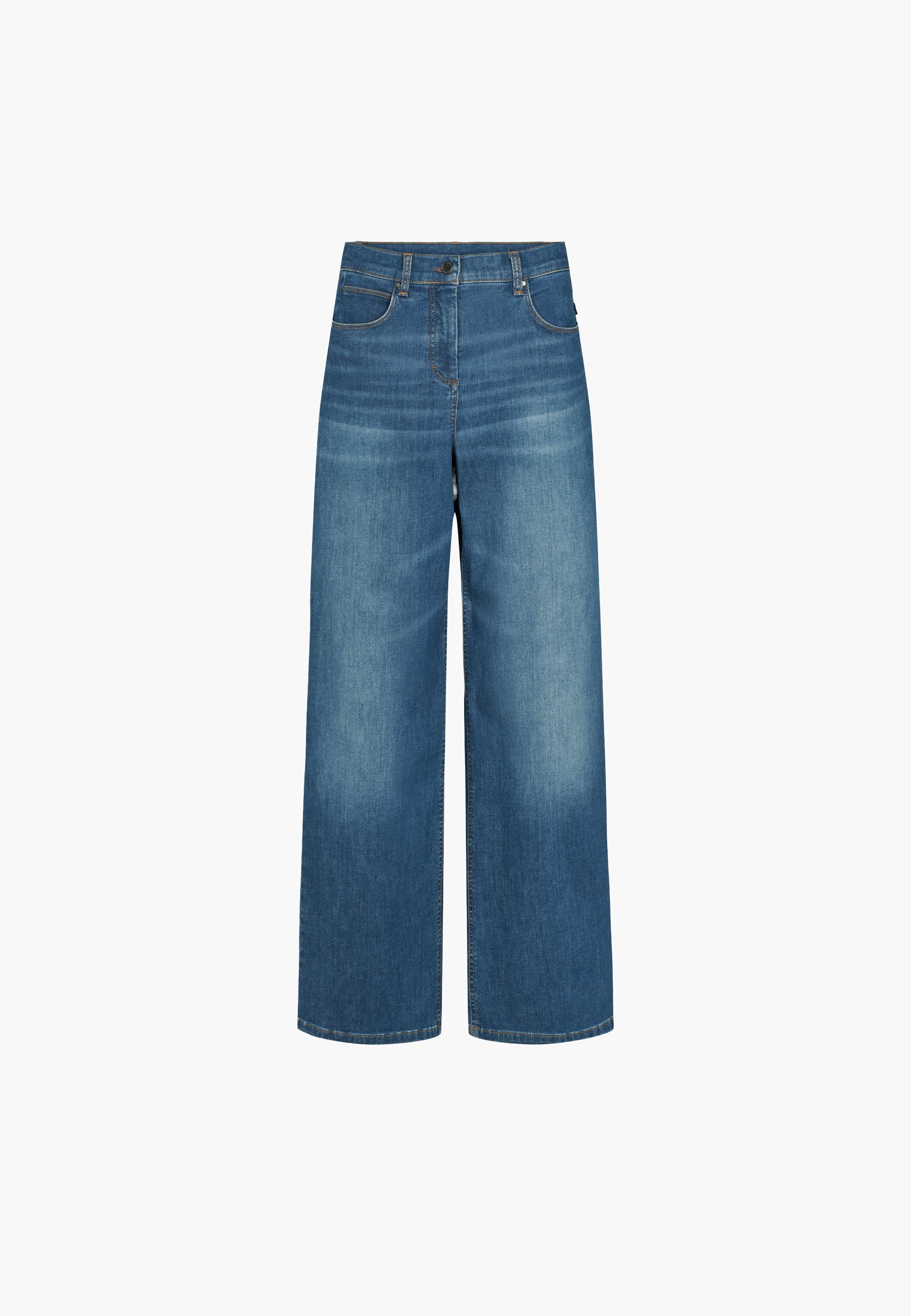 LAURIE Carol Loose - Long Length Loose 49399 Washed Blue Denim