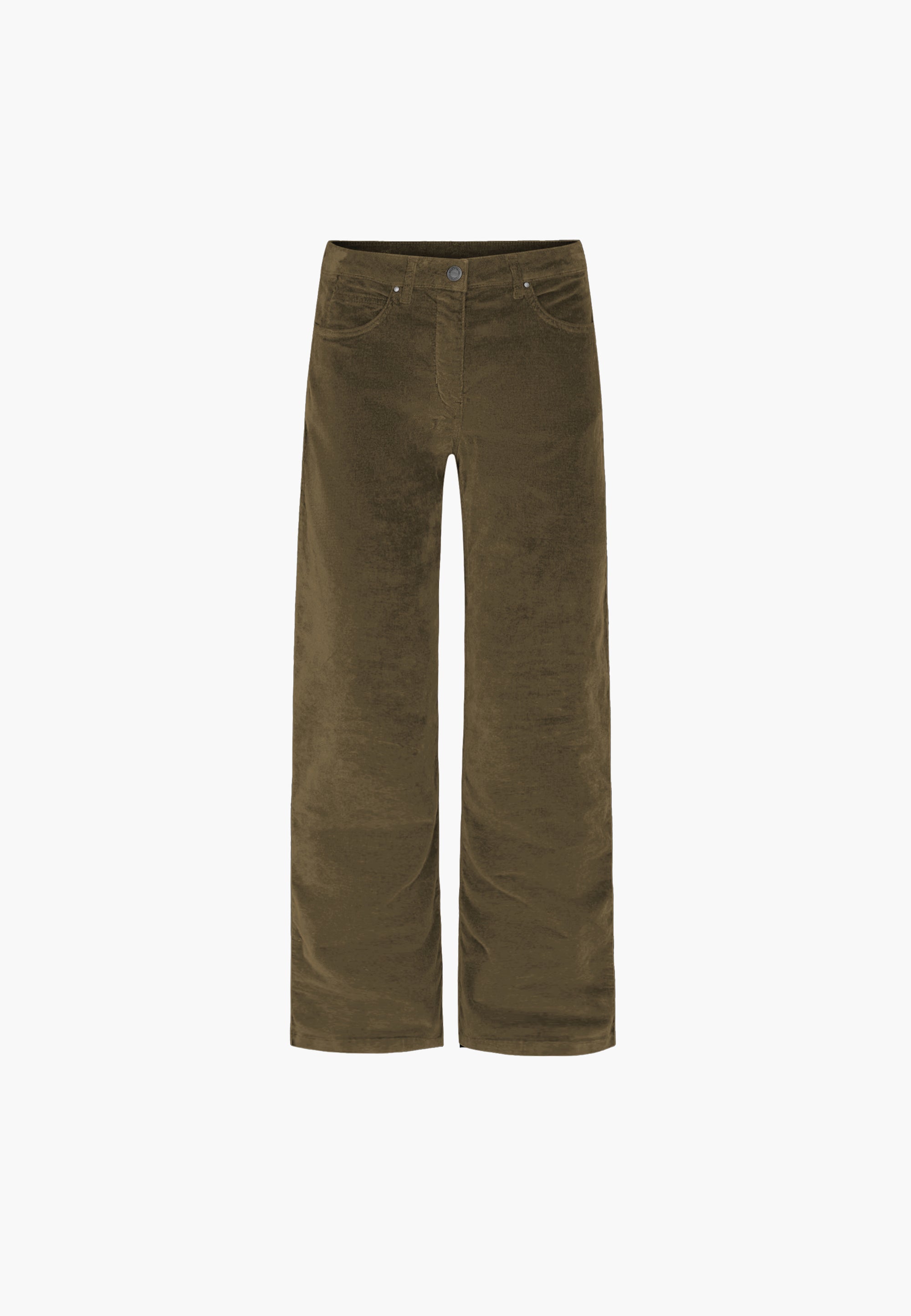 LAURIE  Carol Loose Sammet - Medium Length Loose 58900 Dark Olive