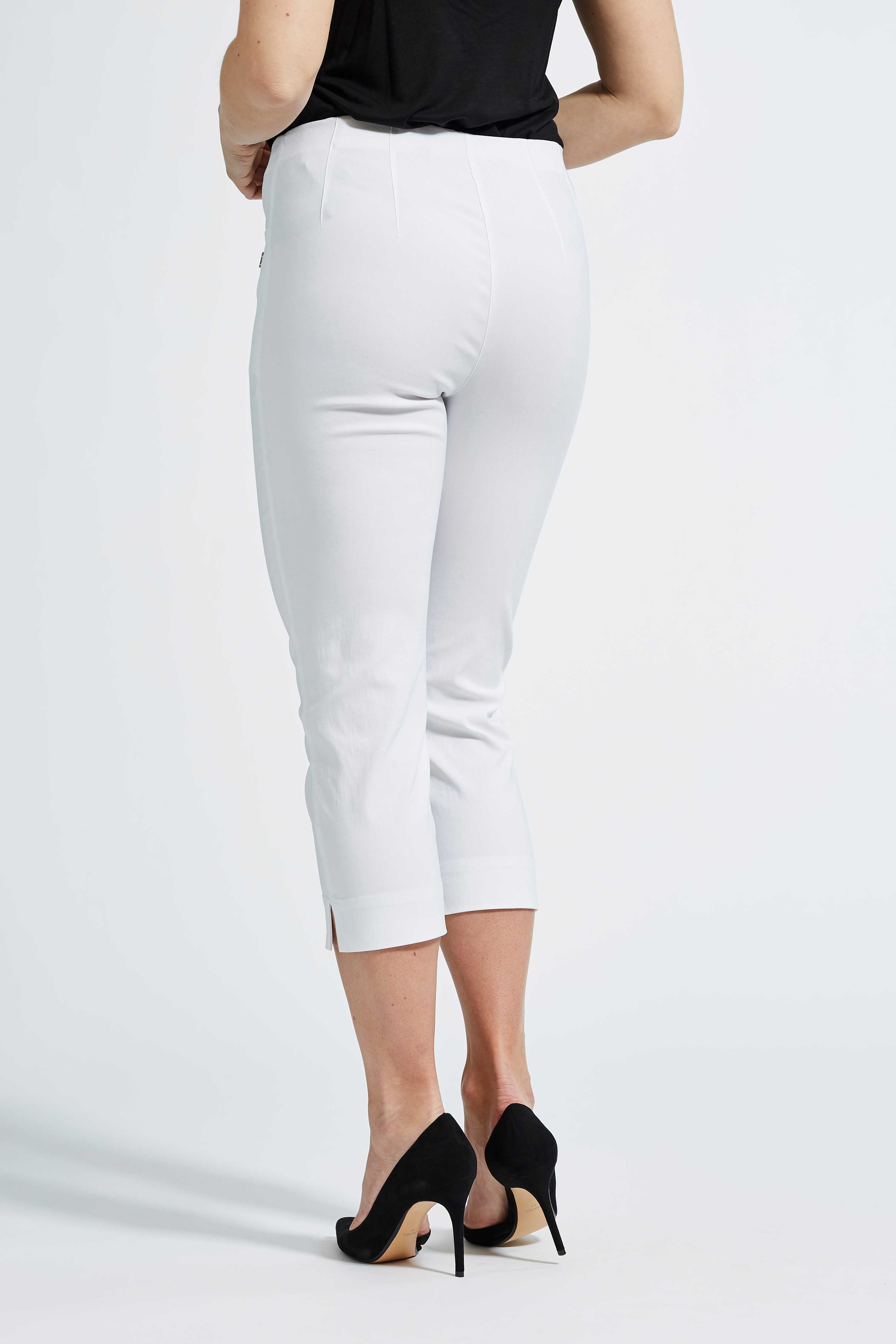 LAURIE Caroline Regular Capri Long Length Regular 10970 White