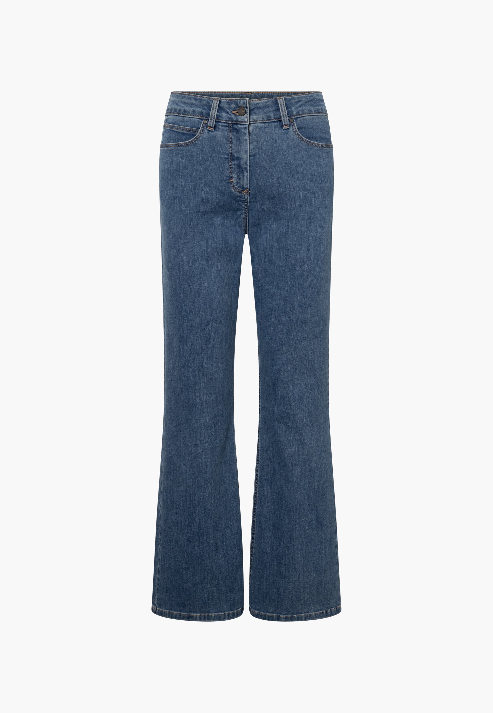 LAURIE Charlotte Flare Regular - Medium Length Regular 40512 Blue denim