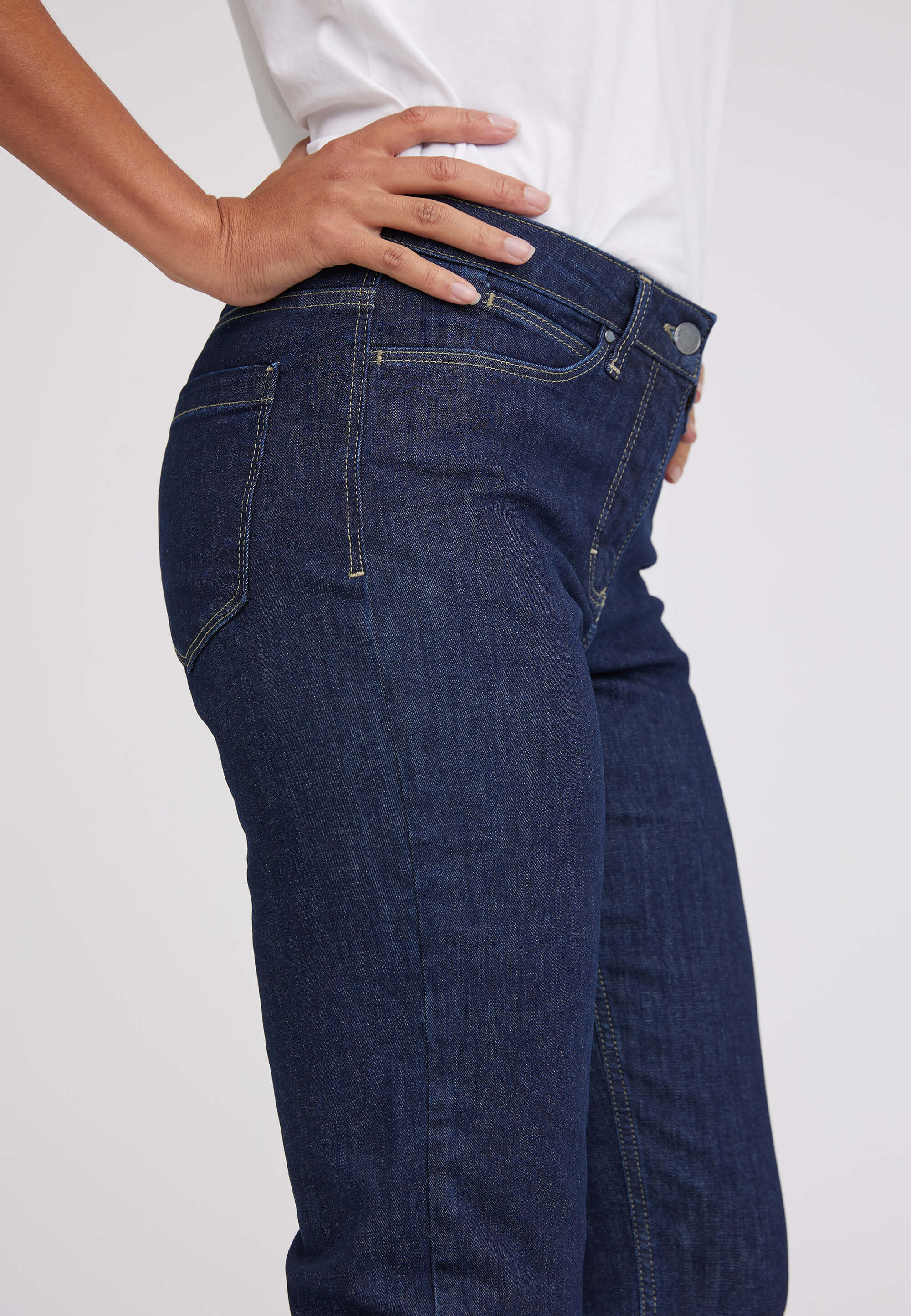 LAURIE Charlotte Regular - Medium Length Regular 49501 Dark Blue Denim
