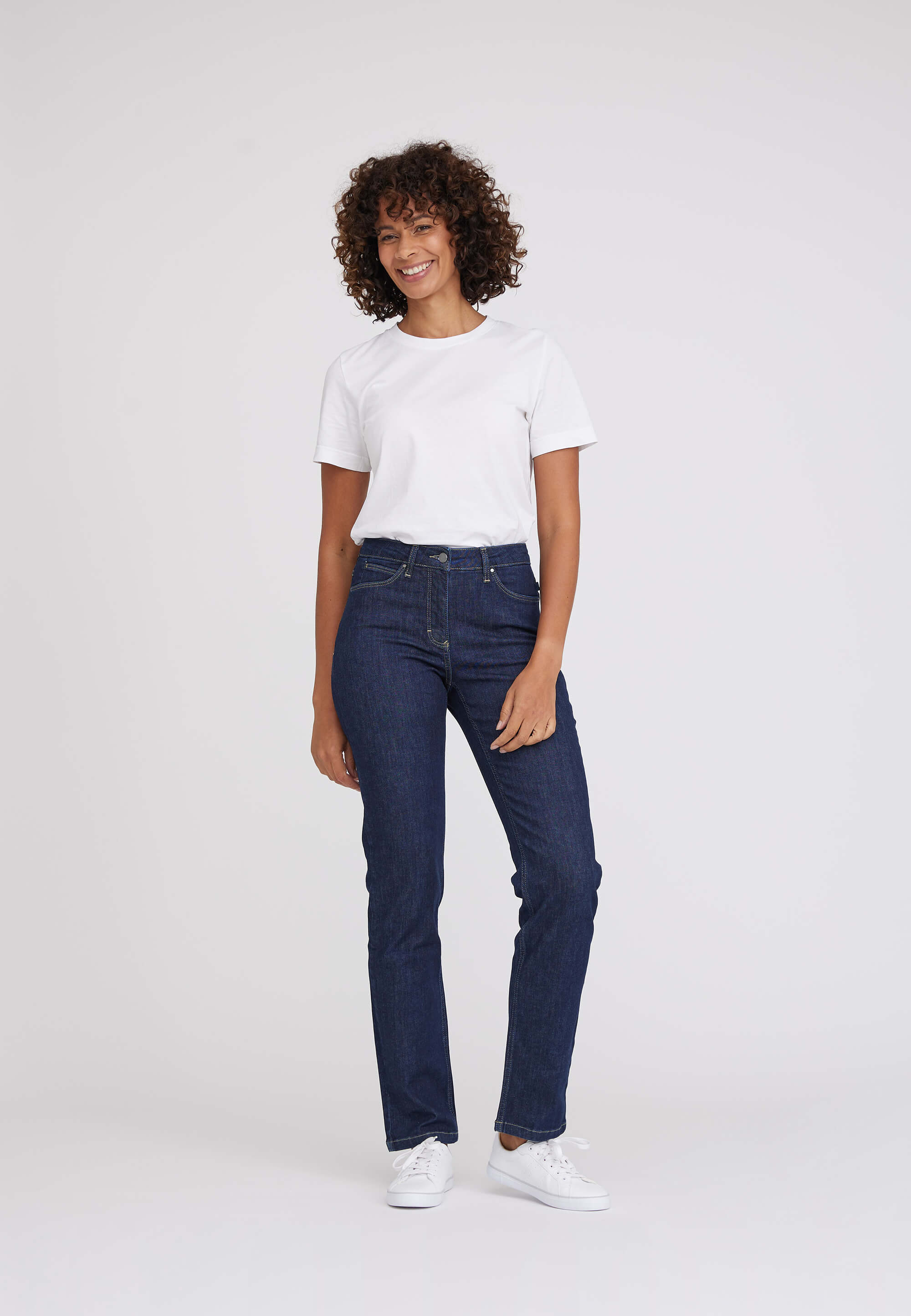 LAURIE Charlotte Regular - Medium Length Regular 49501 Dark Blue Denim