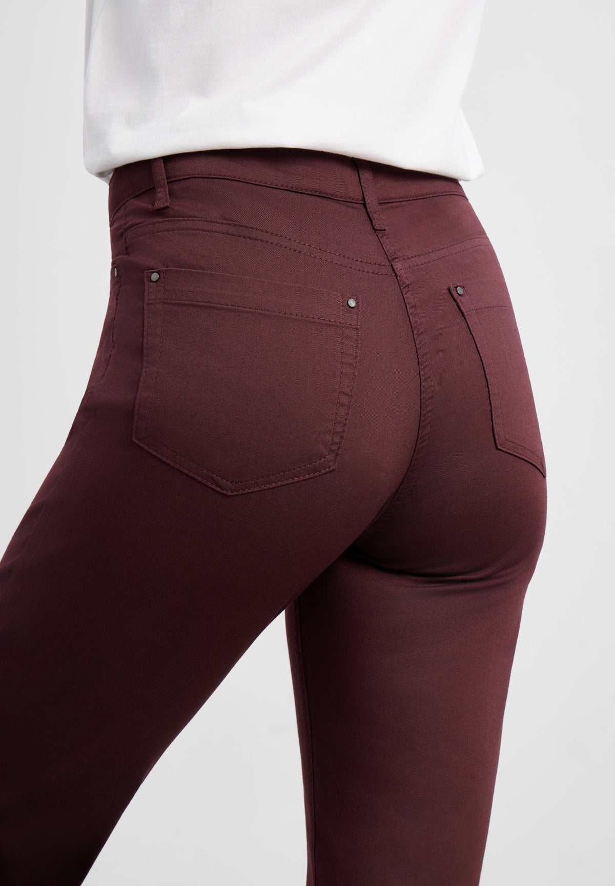 LAURIE Charlotte Regular - Medium Length Regular 68000 Dark Plum