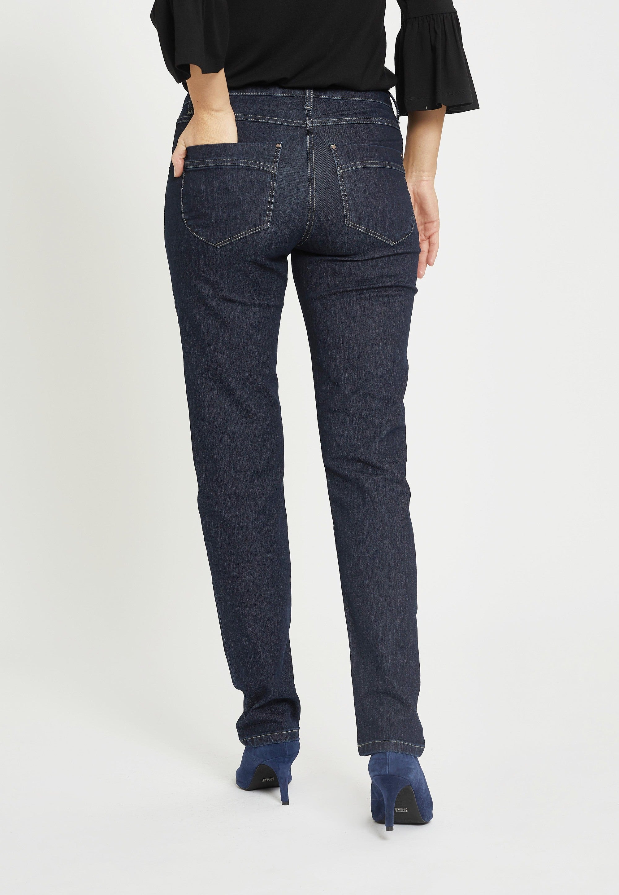 LAURIE Charlotte Regular - Medium Length Regular 40518 Dark Blue Denim