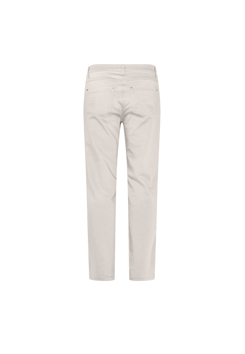 LAURIE Charlotte Regular - Medium Length Trousers REGULAR 25000 Grey Sand