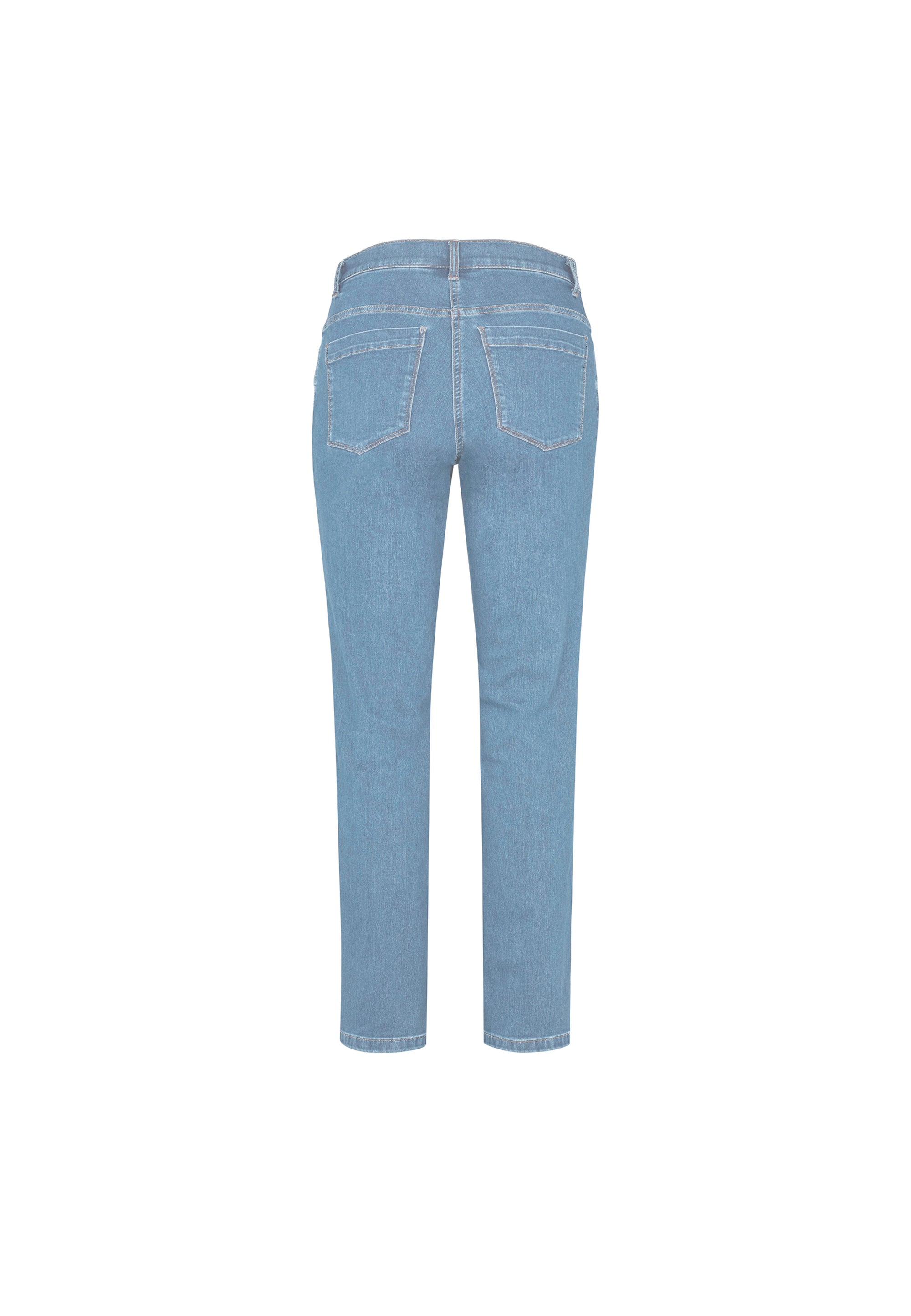 LAURIE Charlotte Regular - Medium Length Trousers REGULAR 49301 Light Blue Denim