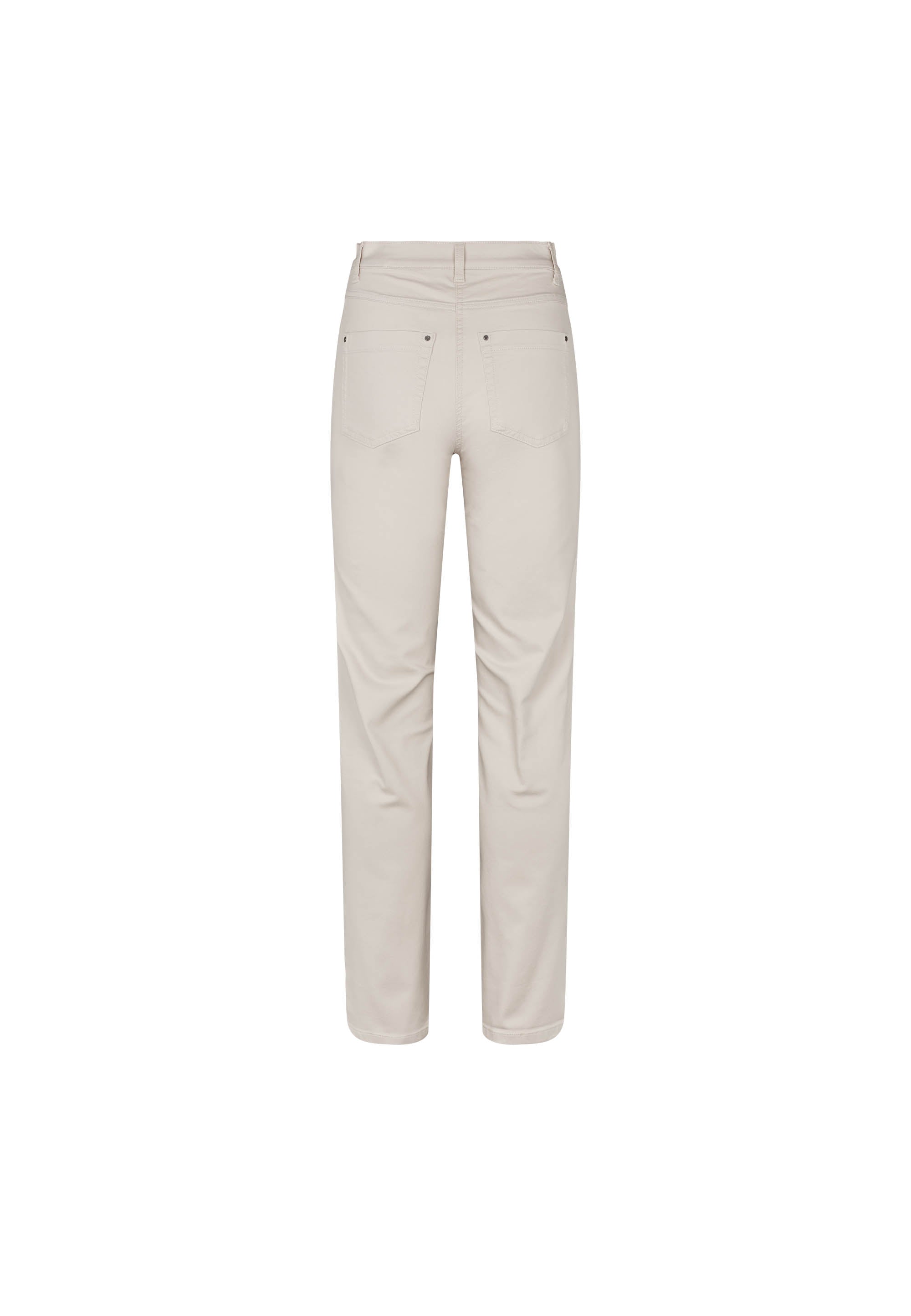 LAURIE Charlotte Regular - Medium Length Trousers REGULAR 25107 Grey Sand