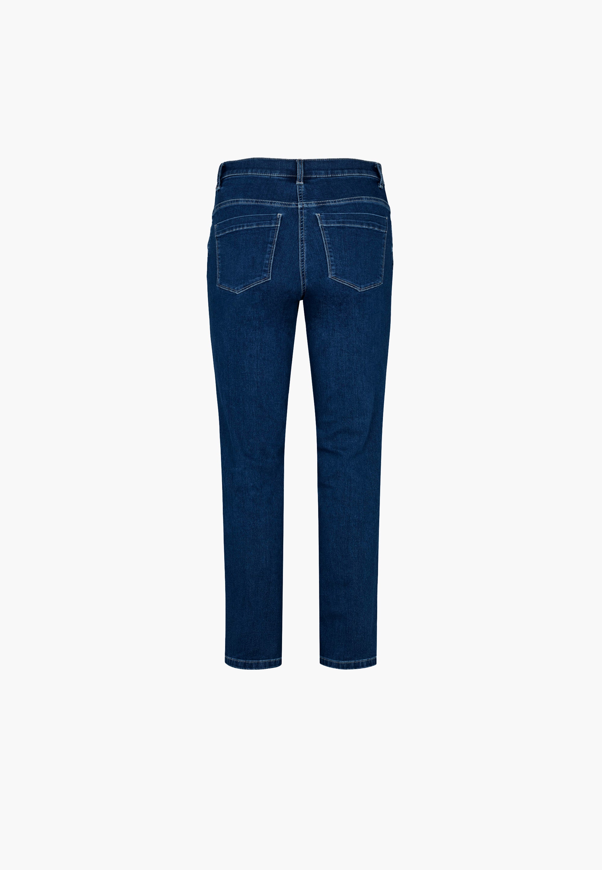 LAURIE  Charlotte Regular - Short Length Trousers REGULAR 49501 Dark Blue Denim