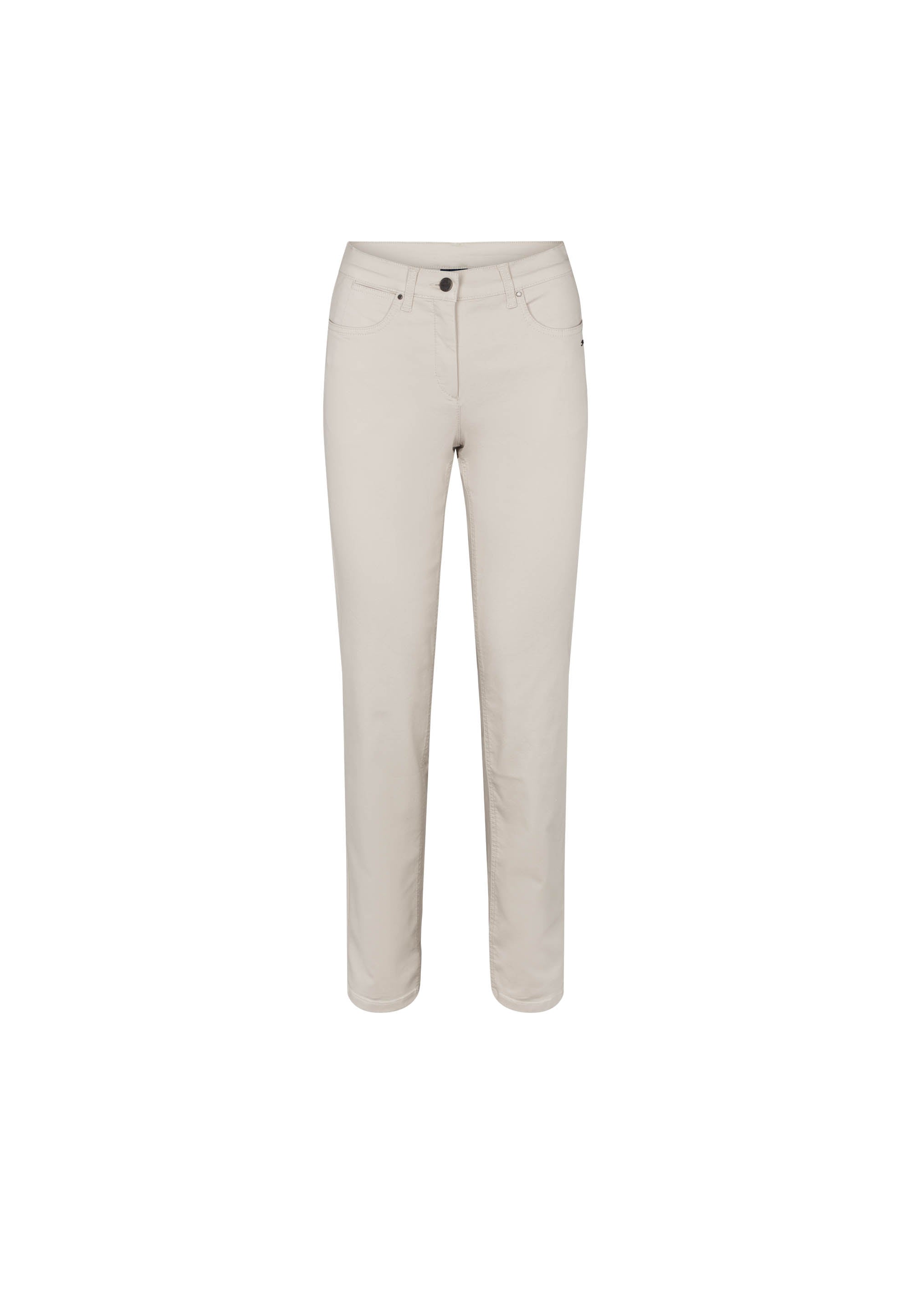 LAURIE Charlotte Regular - Short Length Trousers REGULAR 25107 Grey Sand