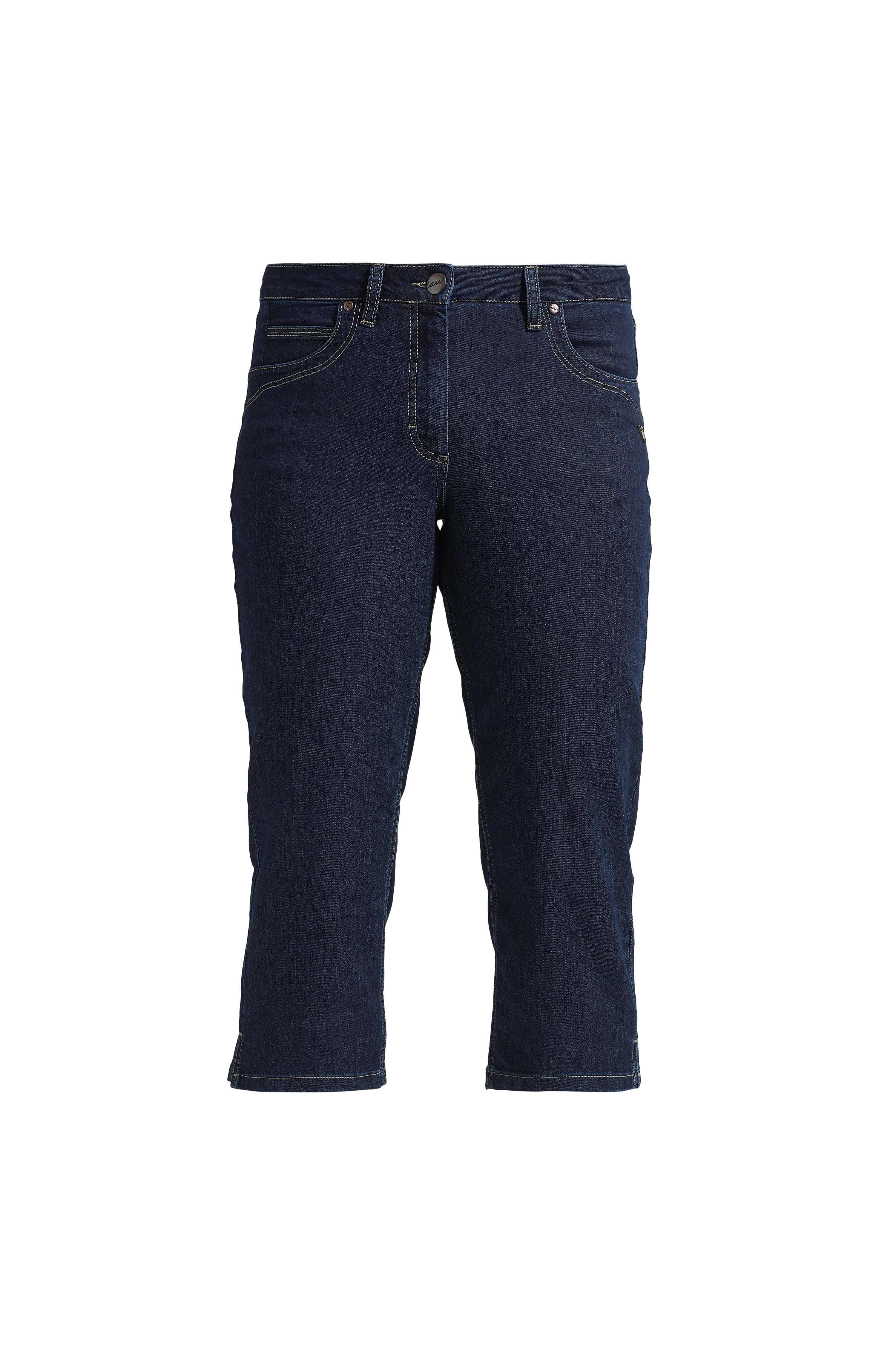 LAURIE Charlotte Regular Capri Medium Length Regular 40518 Dark Blue Denim