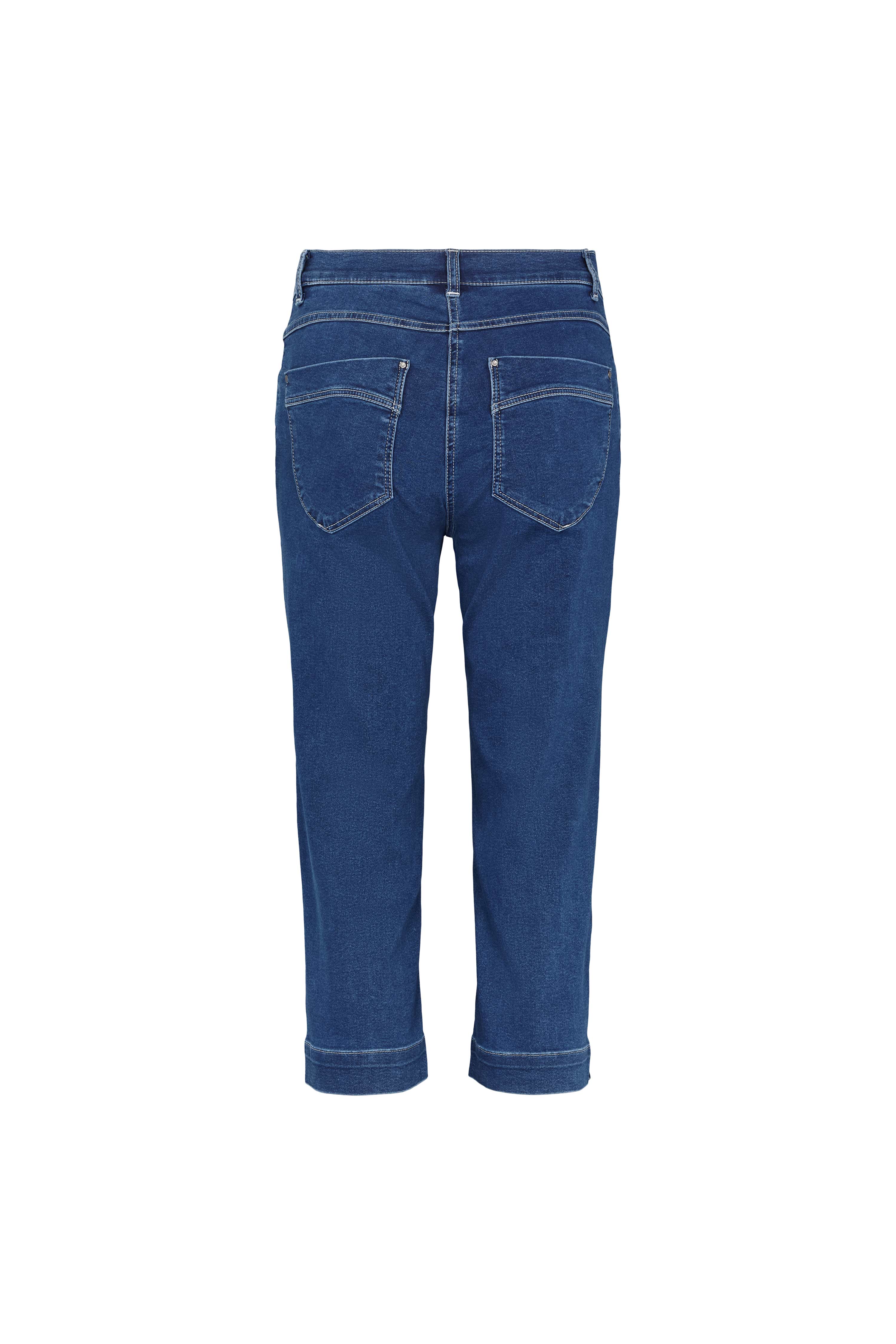 LAURIE Charlotte Regular Capri Medium Length Regular 43515 Medium Blue Denim