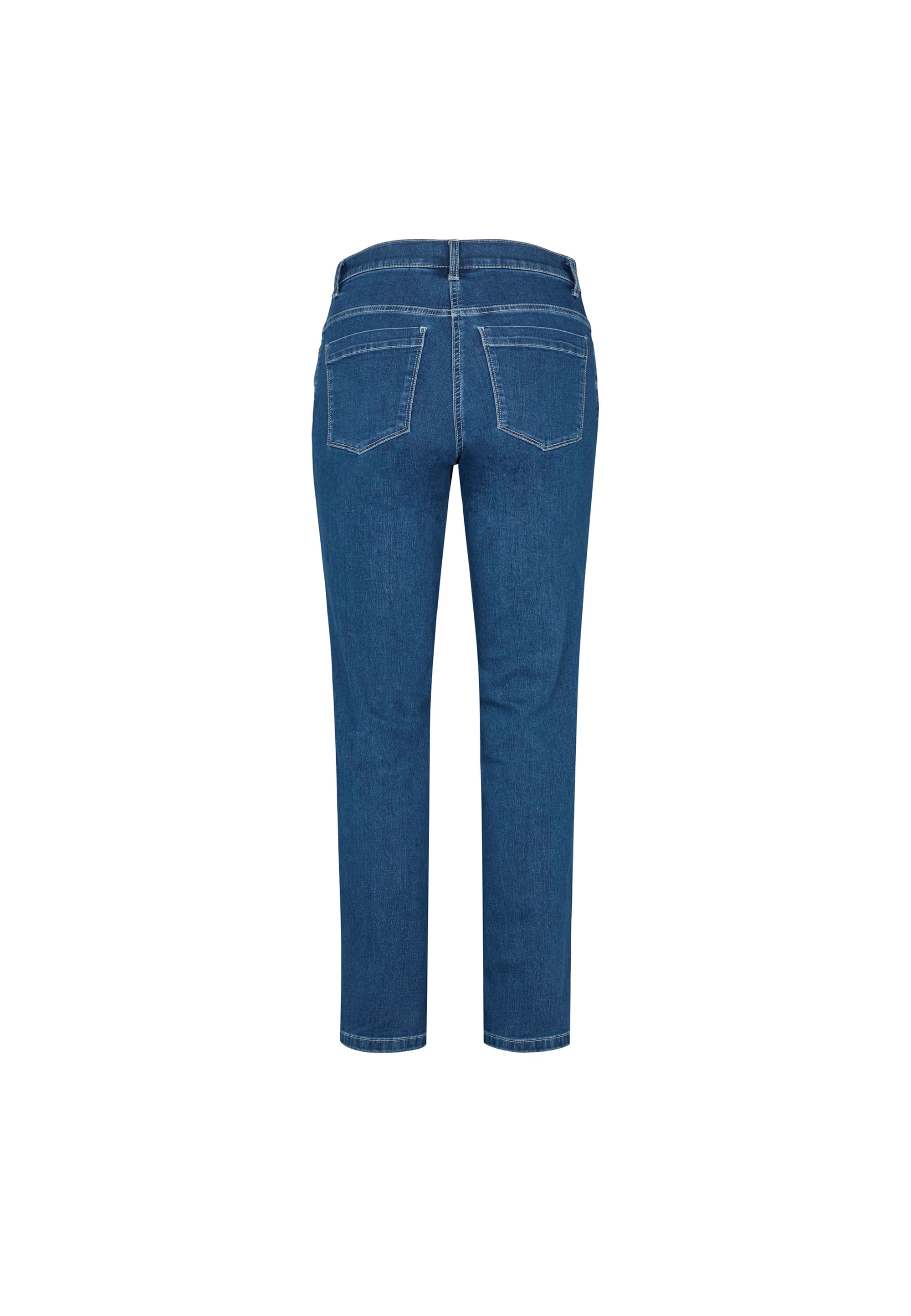 LAURIE Charlotte Regular - Medium Length Trousers REGULAR 49401 Blue Denim