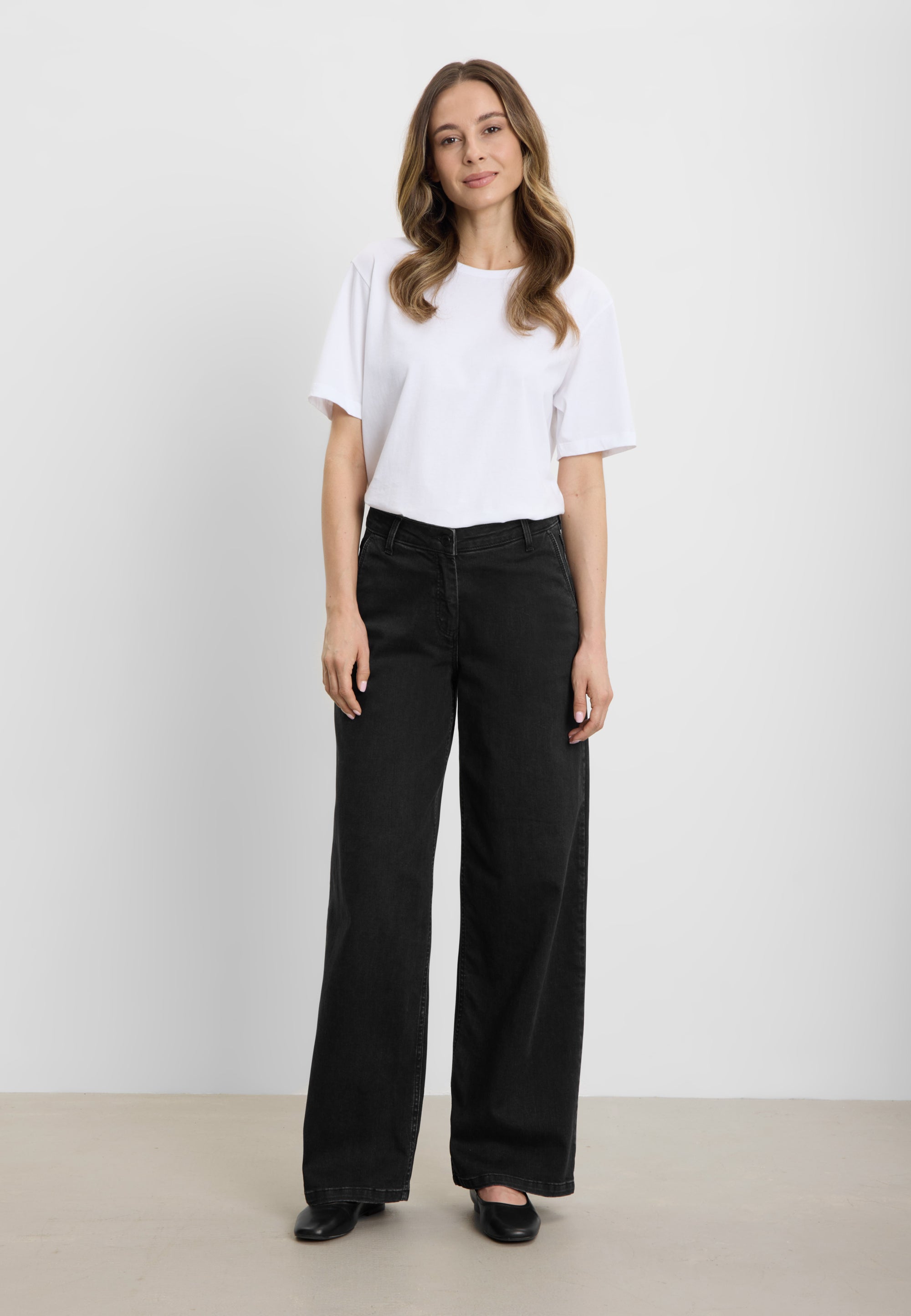 LAURIE Charm Loose ML Loose 99399 Washed Black Denim